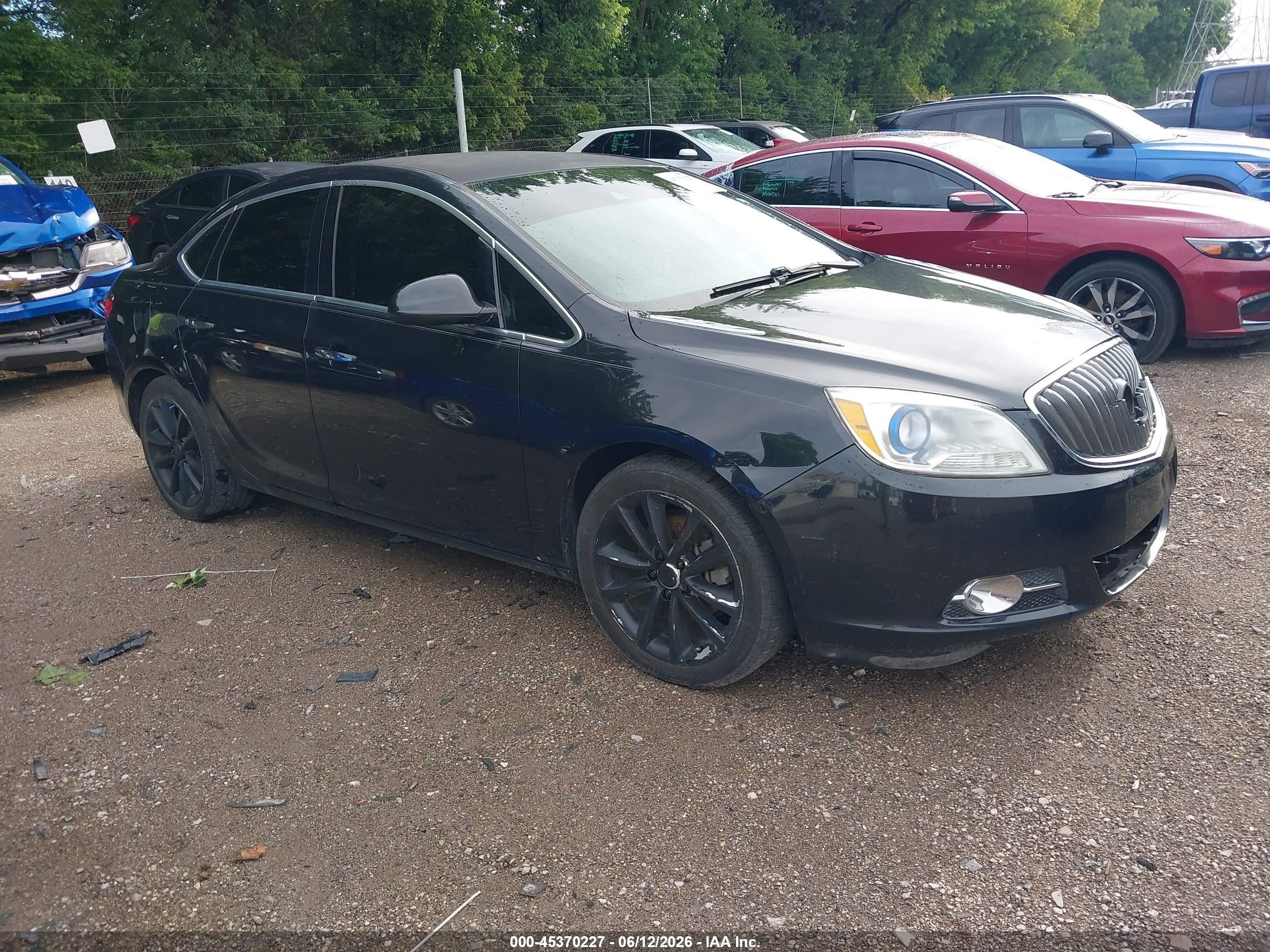 2014 Buick Verano Convenience Group Black vin: 1G4PR5SK8E4149719