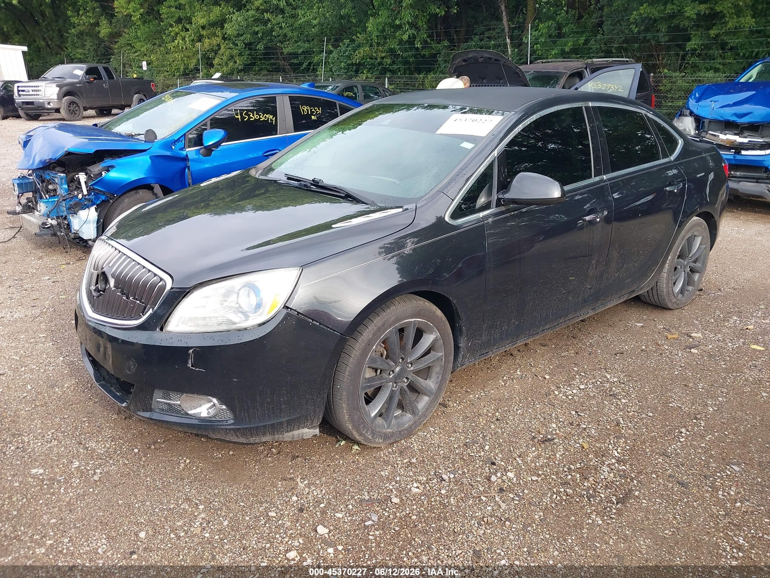 2014 Buick Verano Convenience Group Black vin: 1G4PR5SK8E4149719
