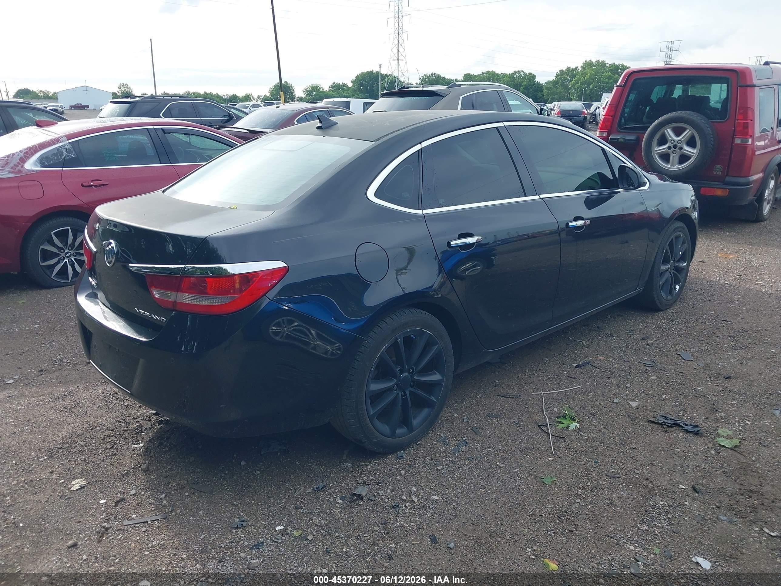 2014 Buick Verano Convenience Group Black vin: 1G4PR5SK8E4149719