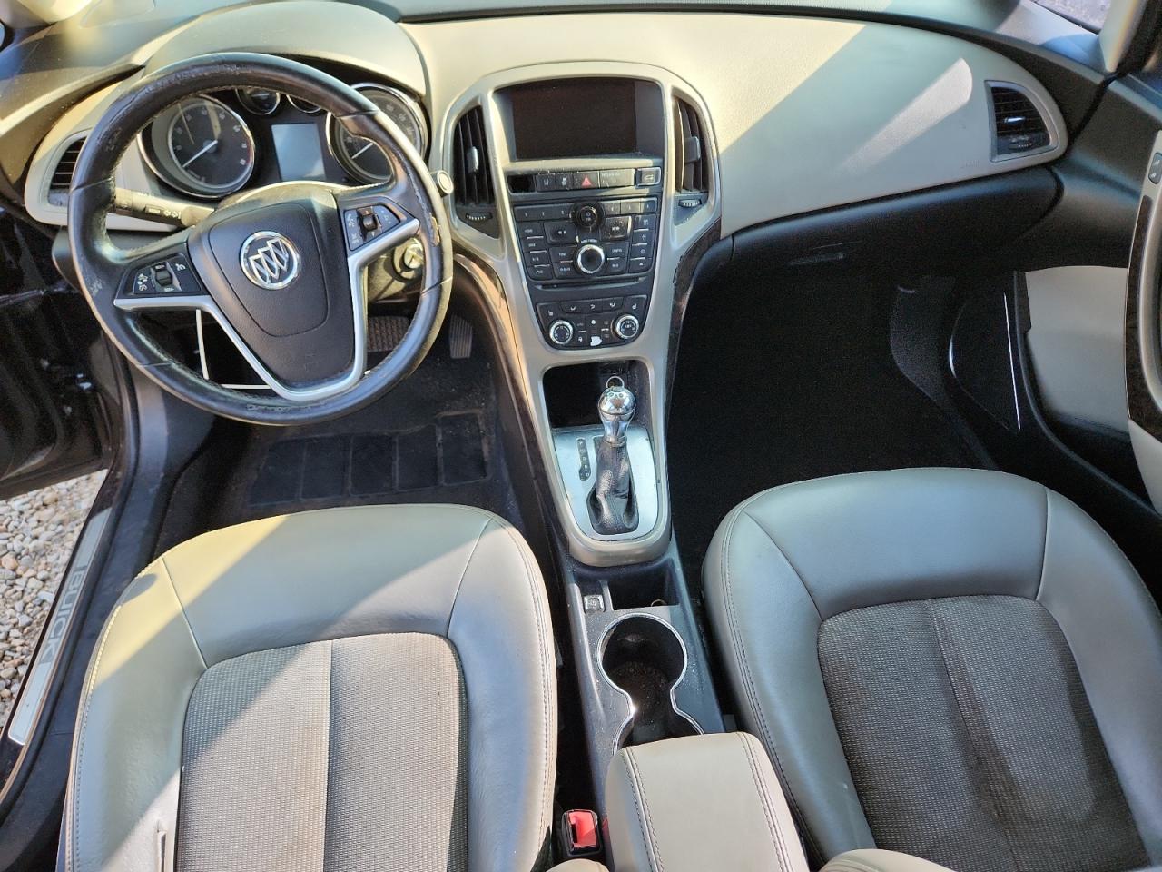 2014 Buick Verano Convenience Black vin: 1G4PR5SK8E4152460 Damage: Right Front Seat, Stained, Permanent