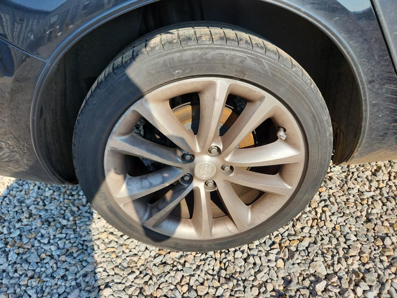 2014 Buick Verano Convenience Black vin: 1G4PR5SK8E4152460 Damage: Right Rear Wheel, Curb Rash, 6 To 7 Inches