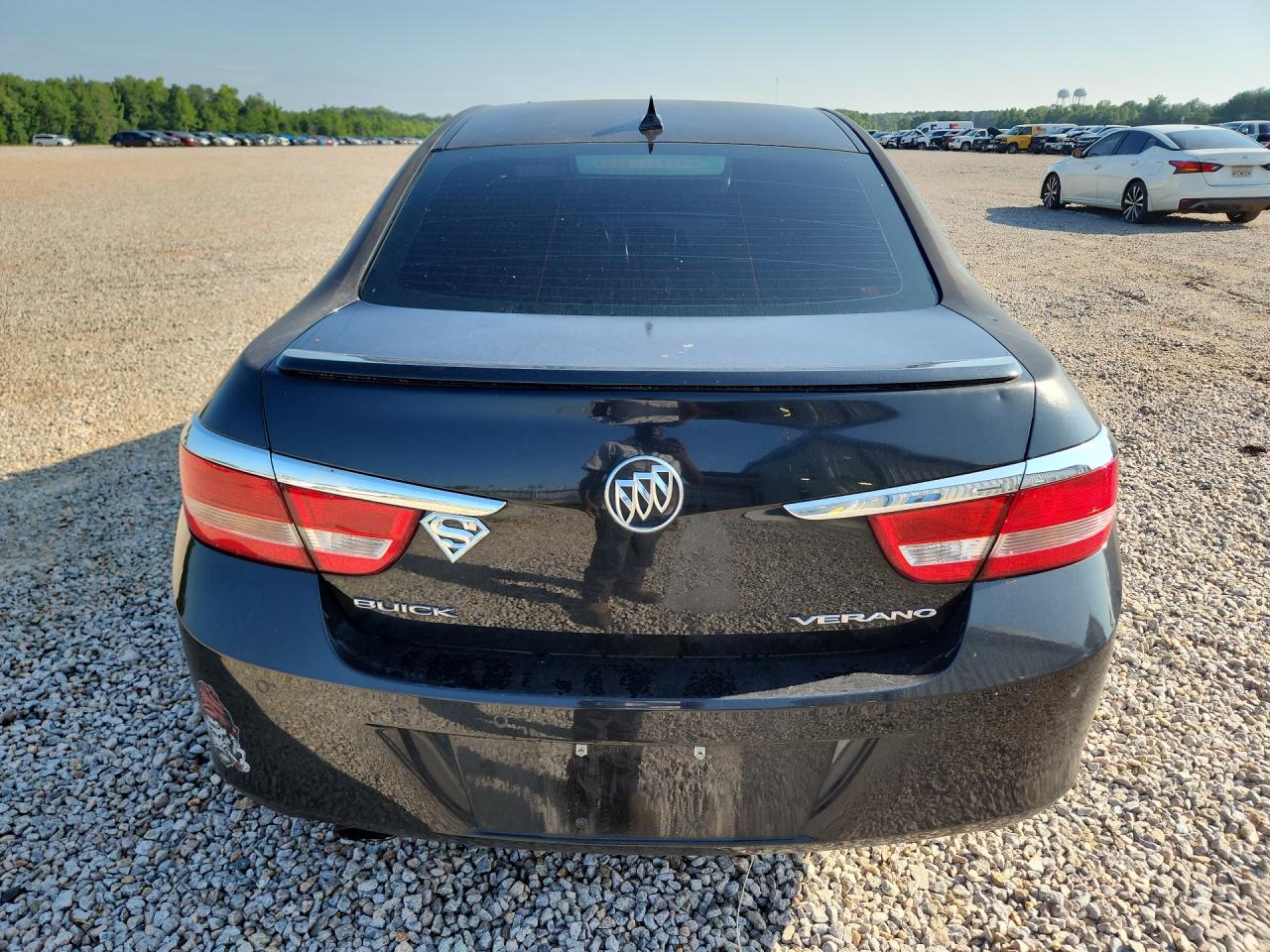 2014 Buick Verano Convenience Black vin: 1G4PR5SK8E4152460 Damage: Deck Lid, Dent(S) W/No Paint Dmg, 2 To 3 Inches
