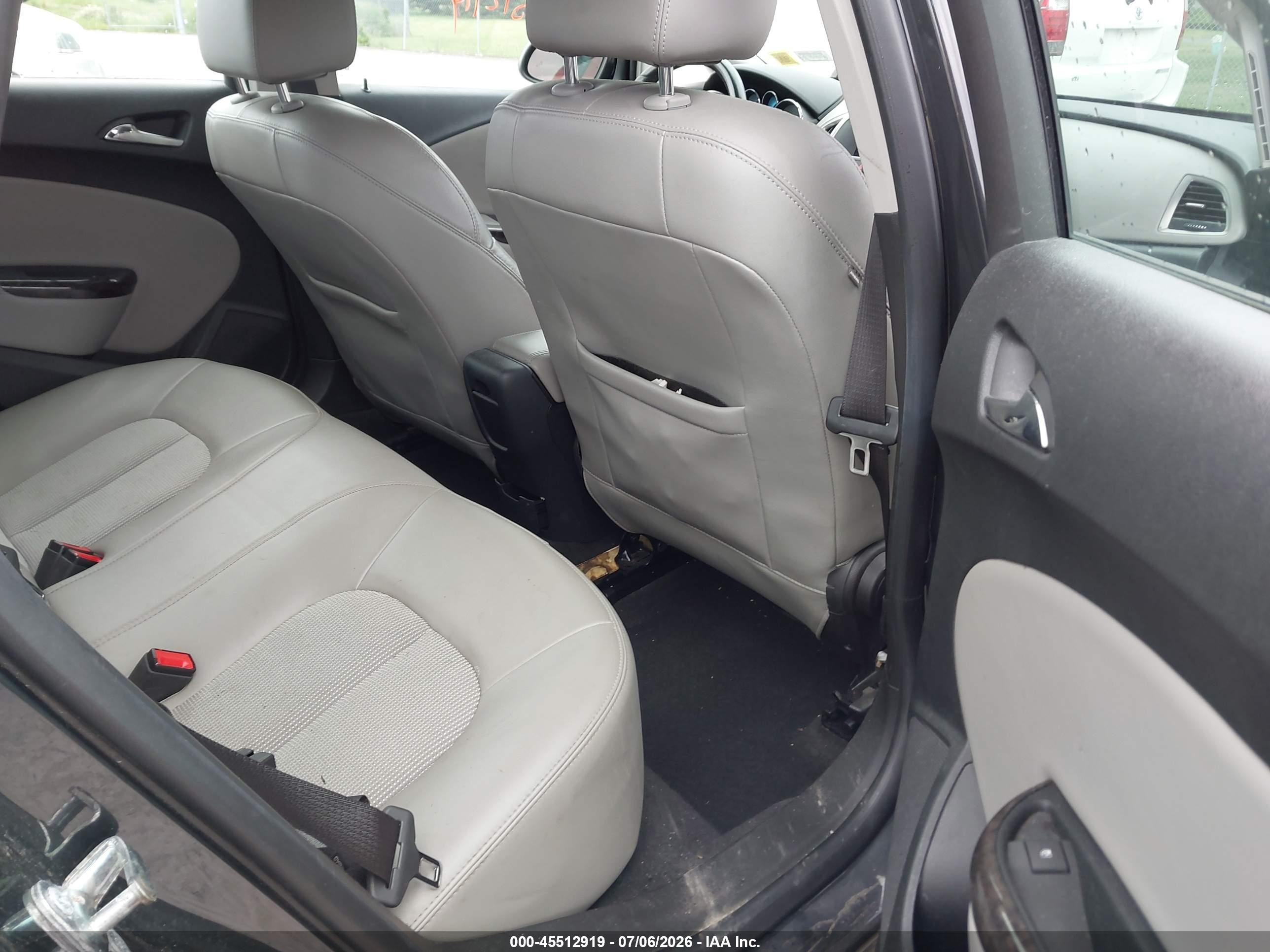 2015 Buick Verano Convenience Group Черный vin: 1G4PR5SK8F4166537