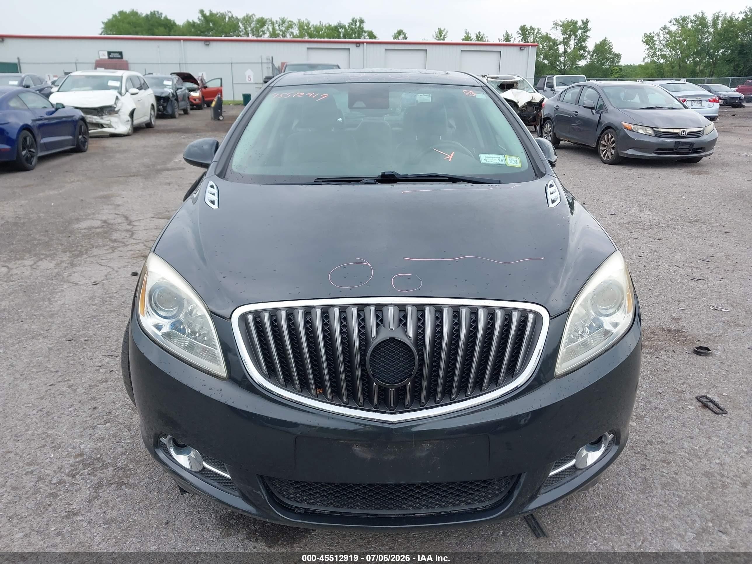 2015 Buick Verano Convenience Group Черный vin: 1G4PR5SK8F4166537