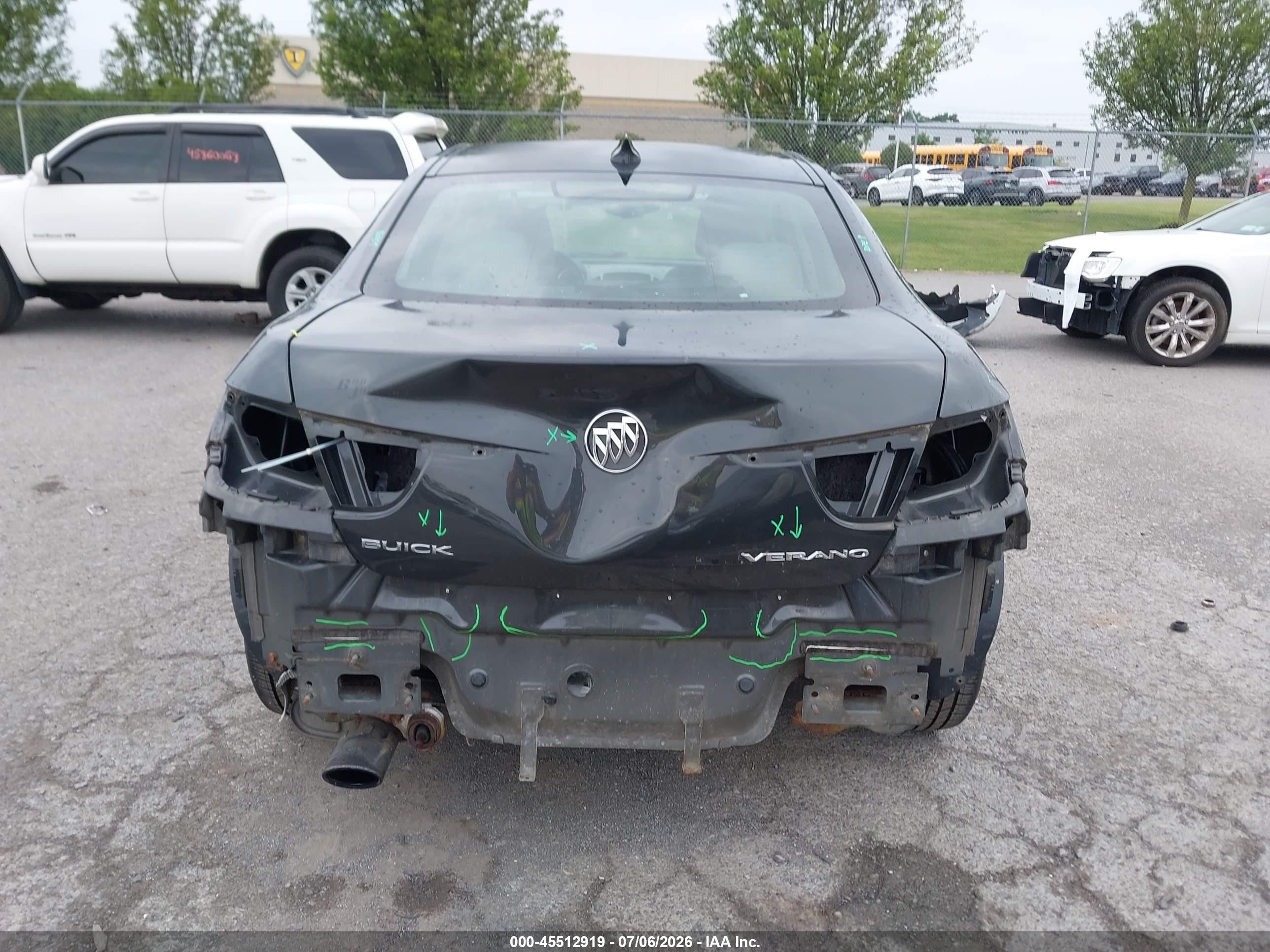 2015 Buick Verano Convenience Group Черный vin: 1G4PR5SK8F4166537