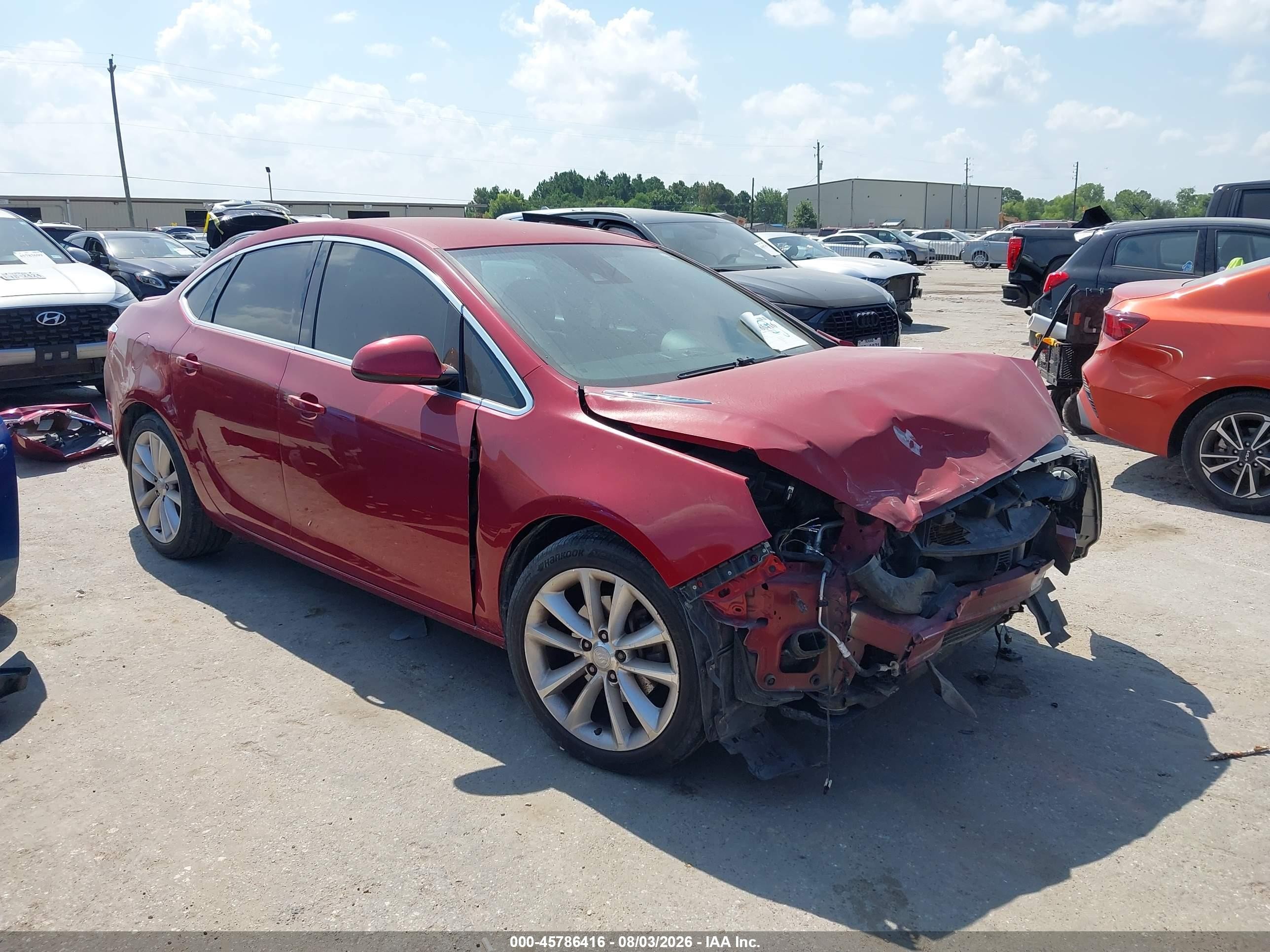 2015 Buick Verano Convenience Group Red vin: 1G4PR5SK8F4172306