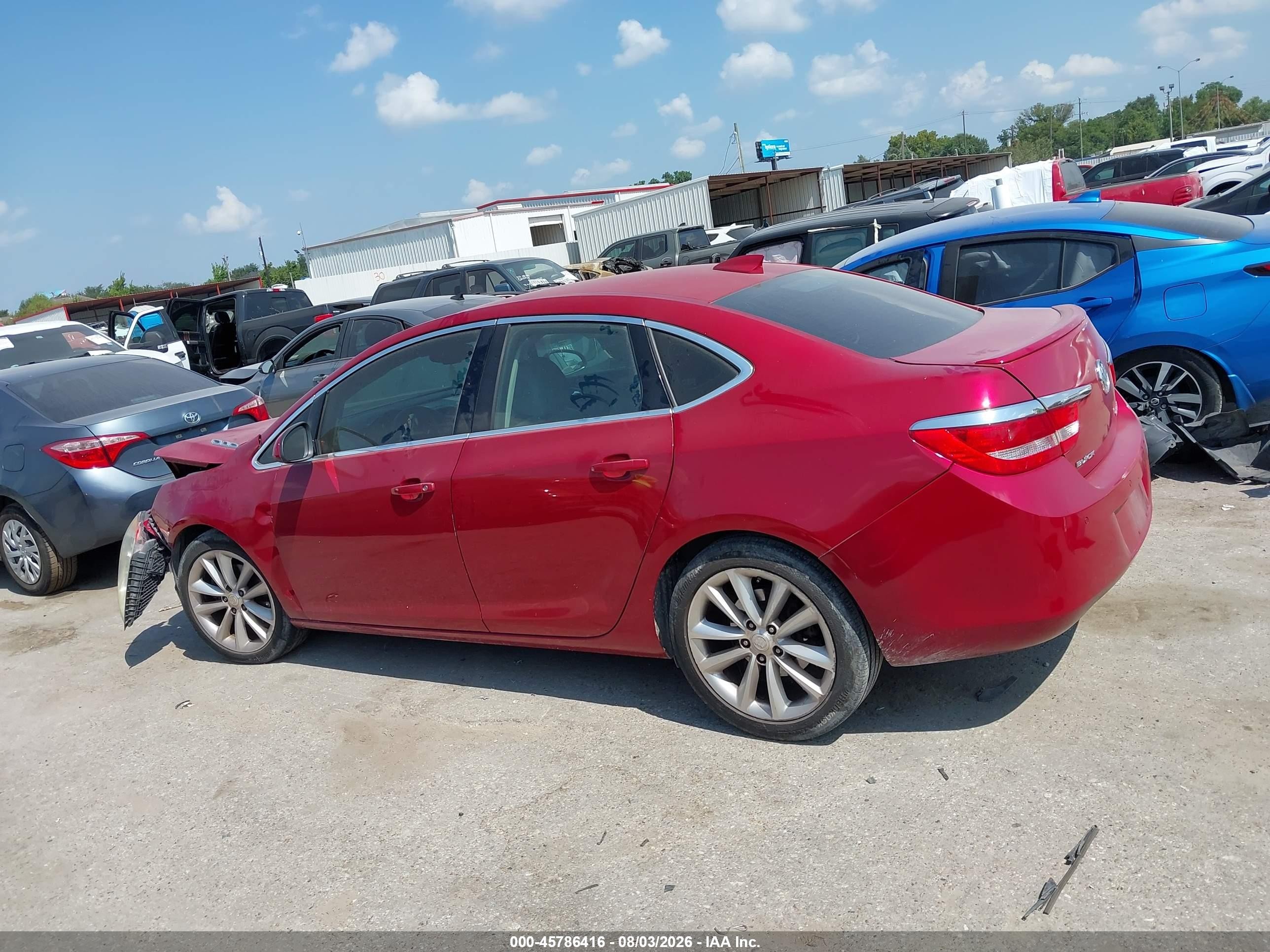 2015 Buick Verano Convenience Group Red vin: 1G4PR5SK8F4172306