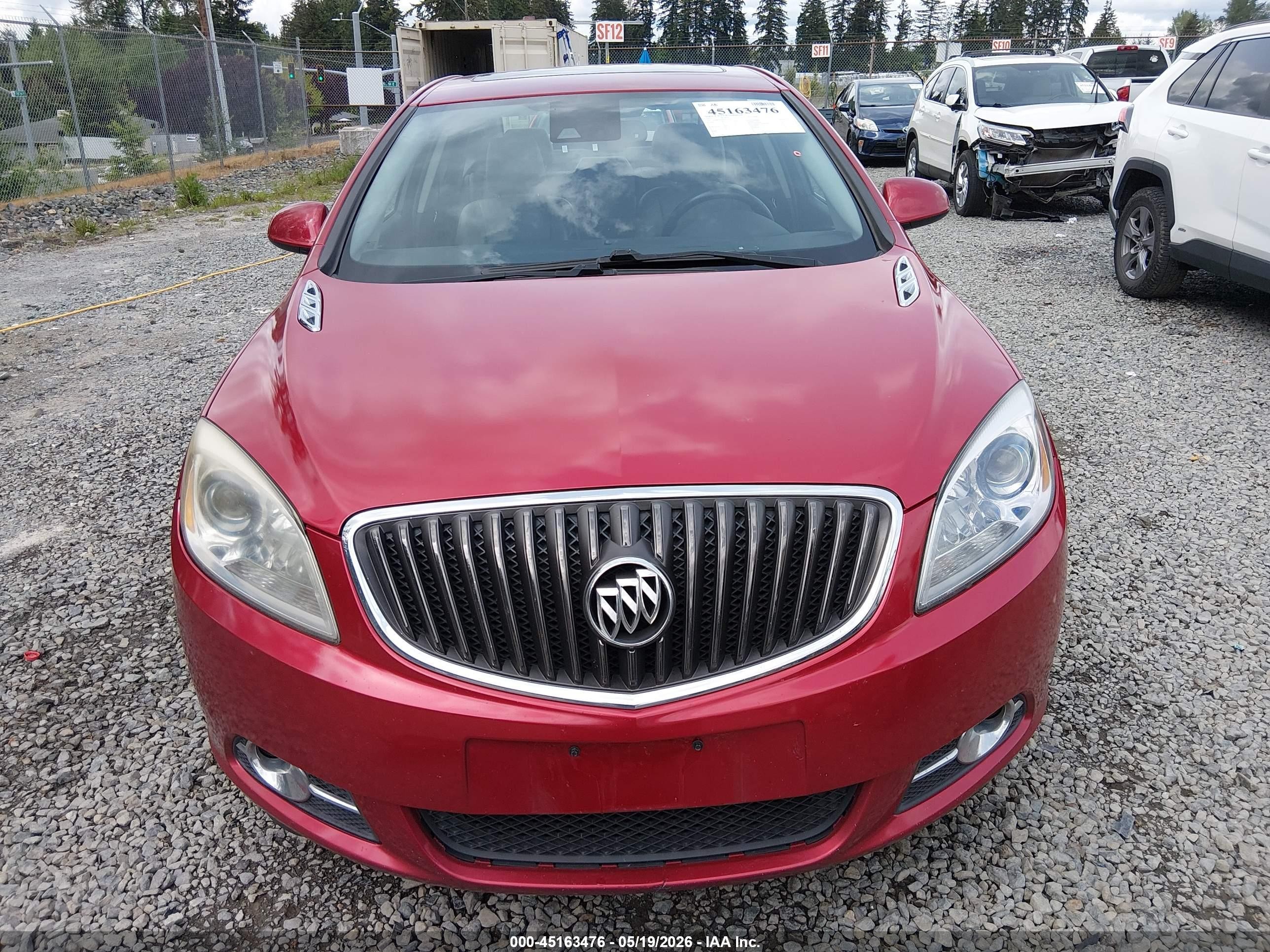 2015 Buick Verano Convenience Group Red vin: 1G4PR5SK8F4182544