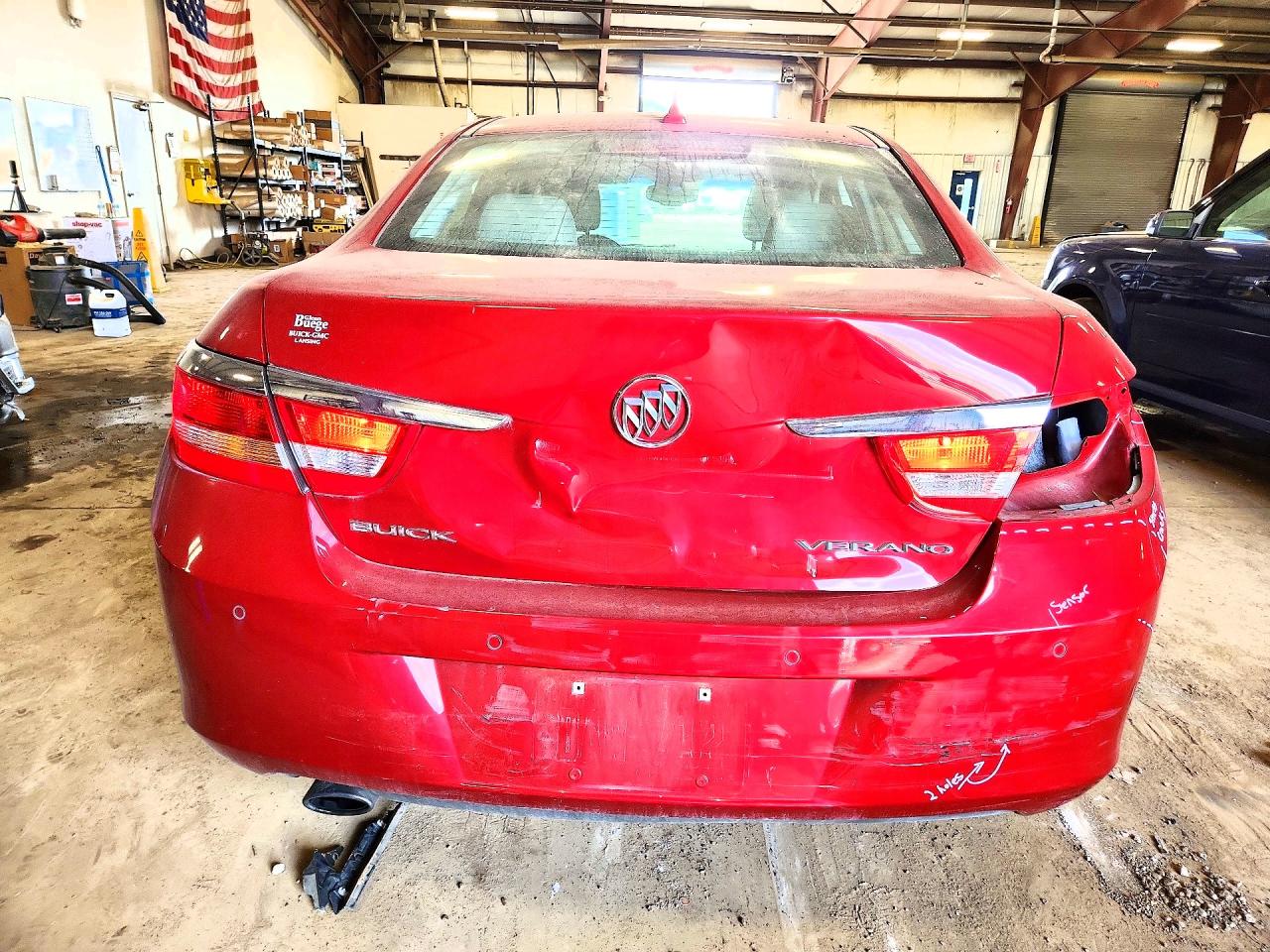 2012 Buick Verano Convenience Red vin: 1G4PR5SK9C4125877