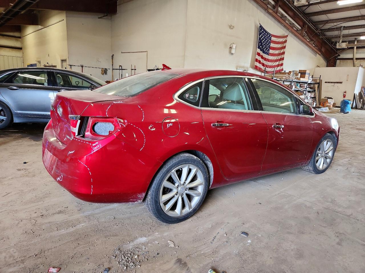 2012 Buick Verano Convenience Red vin: 1G4PR5SK9C4125877