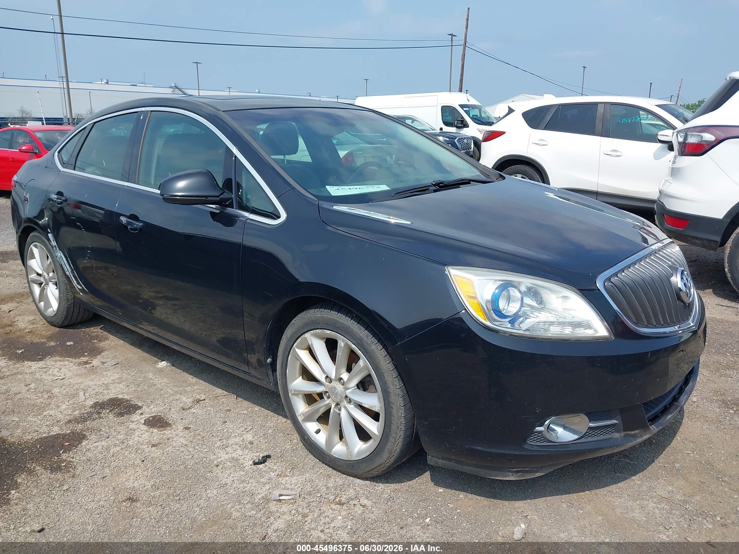2012 Buick Verano Convenience Group Black vin: 1G4PR5SK9C4128259