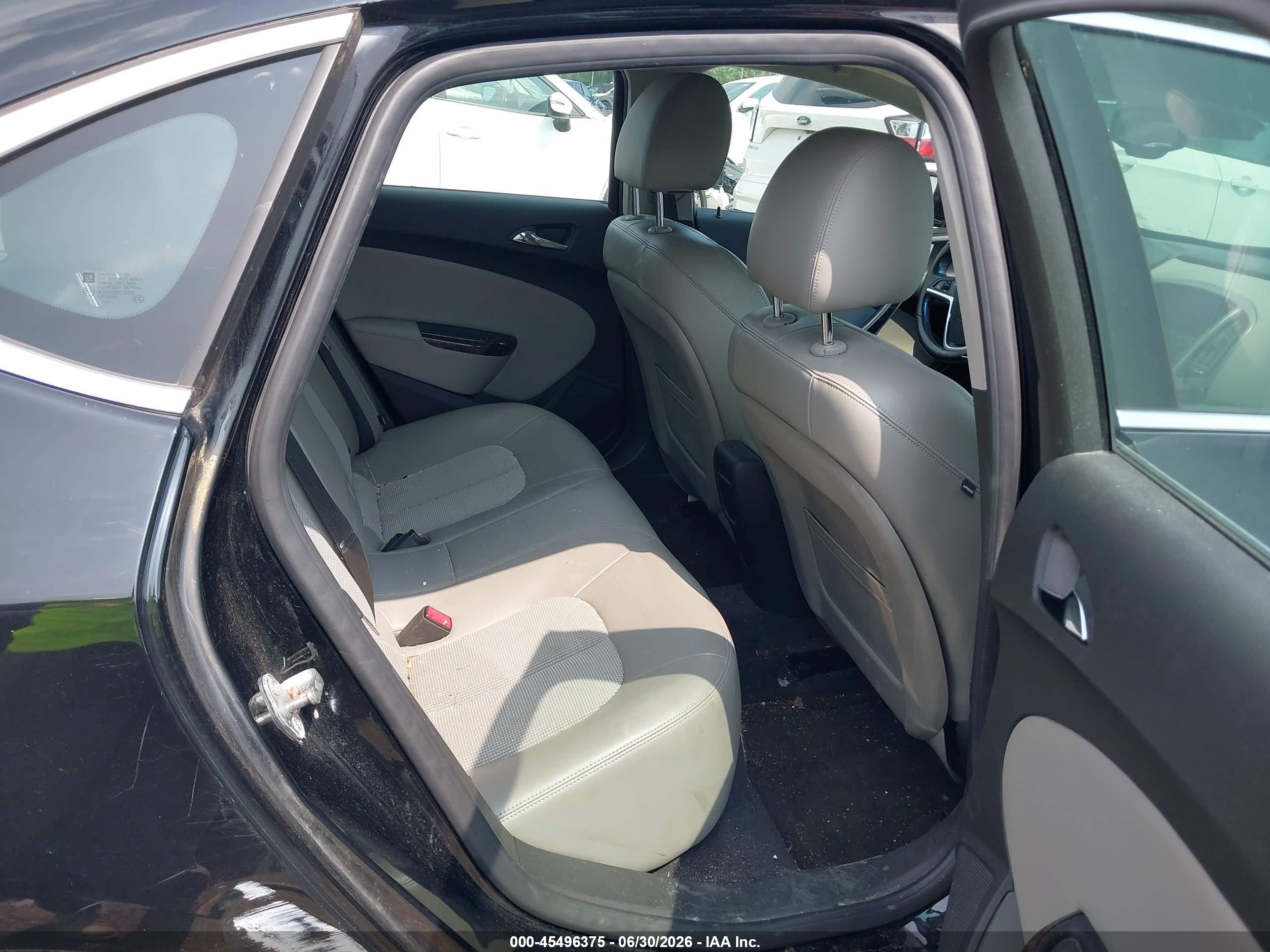 2012 Buick Verano Convenience Group Black vin: 1G4PR5SK9C4128259