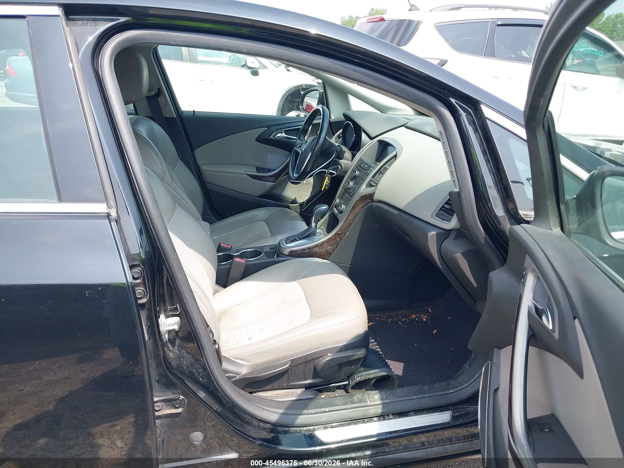 2012 Buick Verano Convenience Group Black vin: 1G4PR5SK9C4128259