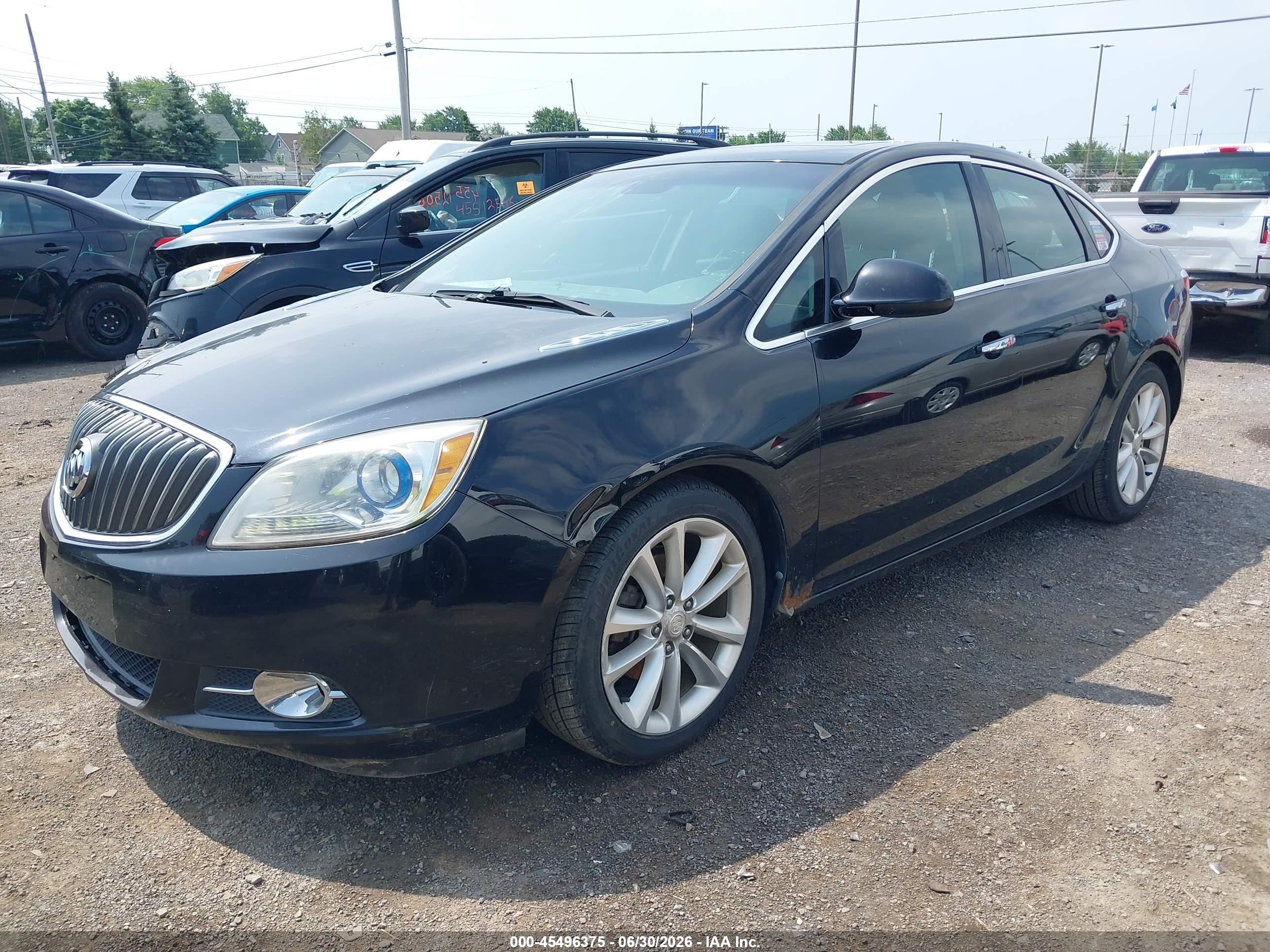 2012 Buick Verano Convenience Group Black vin: 1G4PR5SK9C4128259