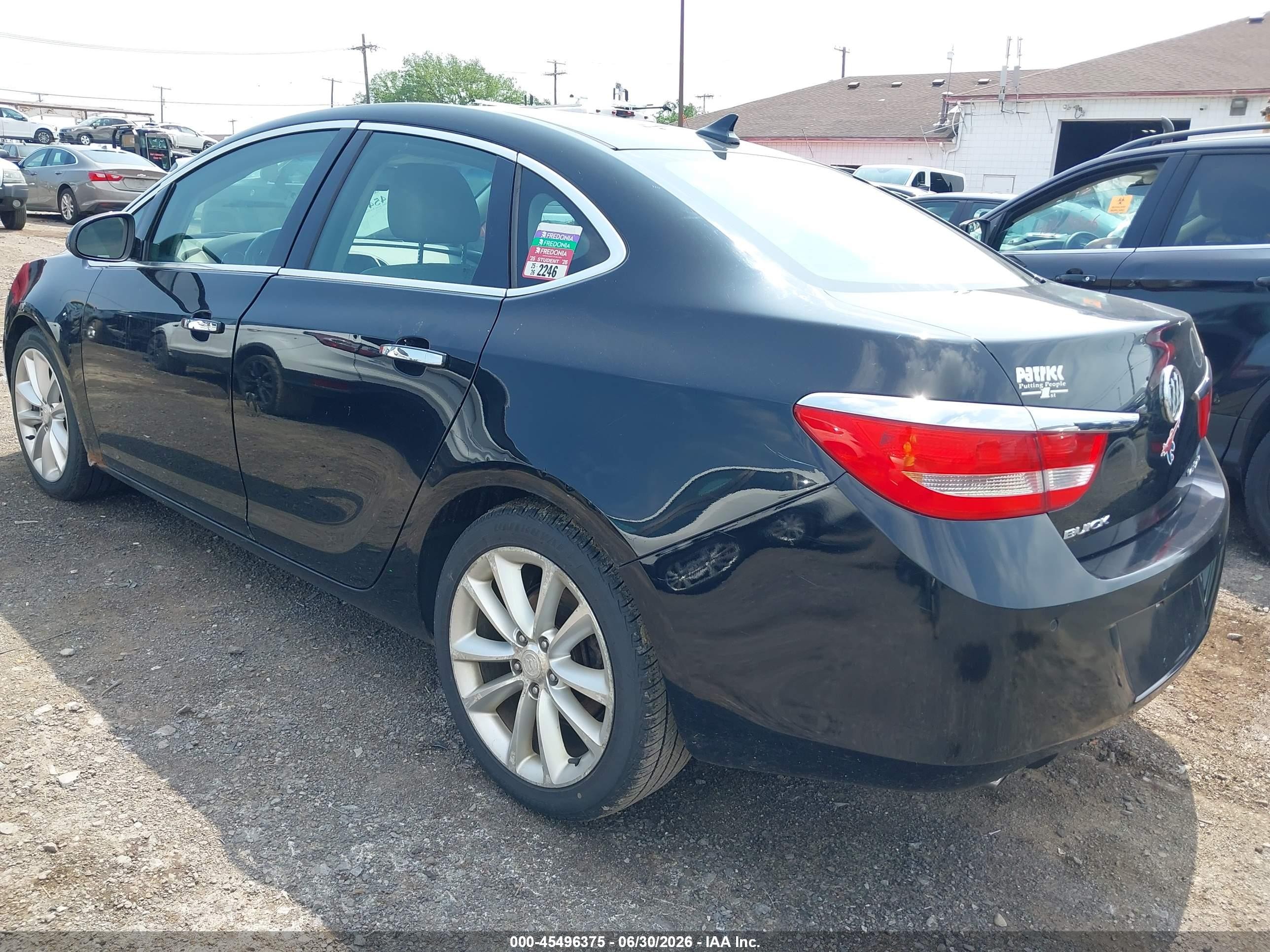 2012 Buick Verano Convenience Group Black vin: 1G4PR5SK9C4128259