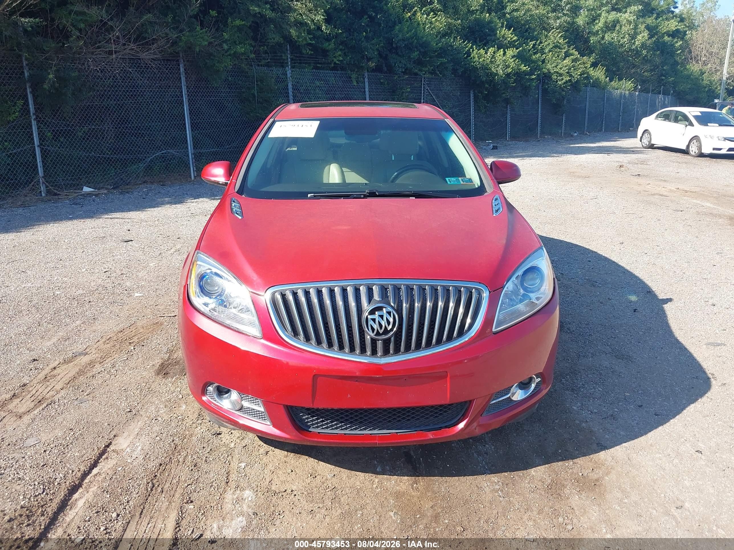 2012 Buick Verano Convenience Group Red vin: 1G4PR5SK9C4165425