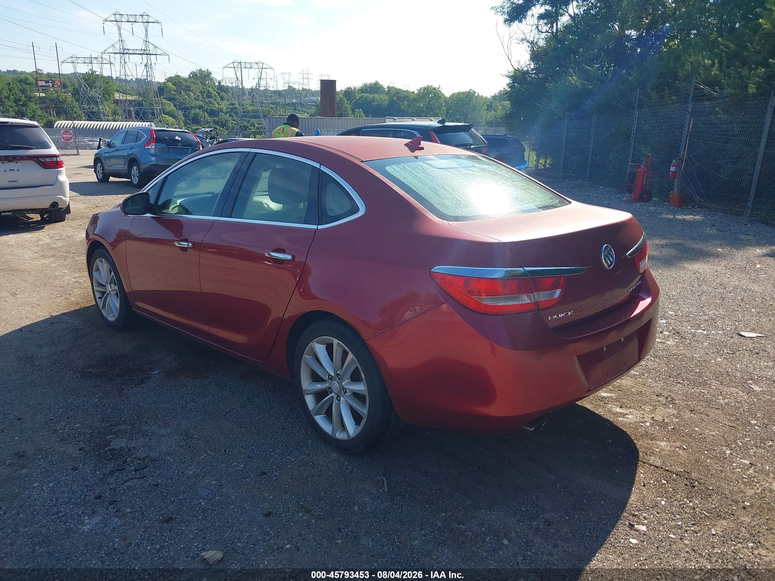2012 Buick Verano Convenience Group Red vin: 1G4PR5SK9C4165425