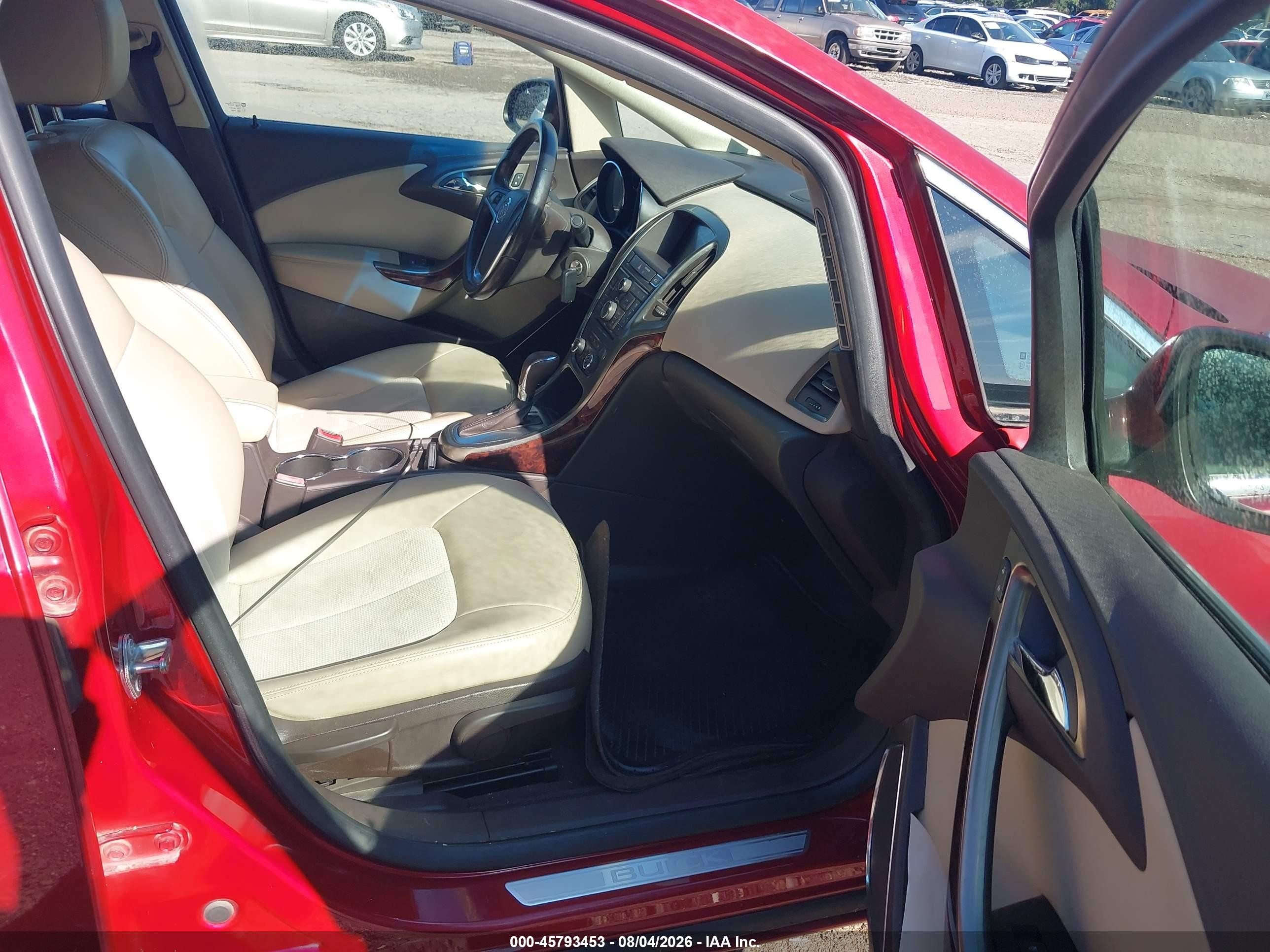 2012 Buick Verano Convenience Group Red vin: 1G4PR5SK9C4165425