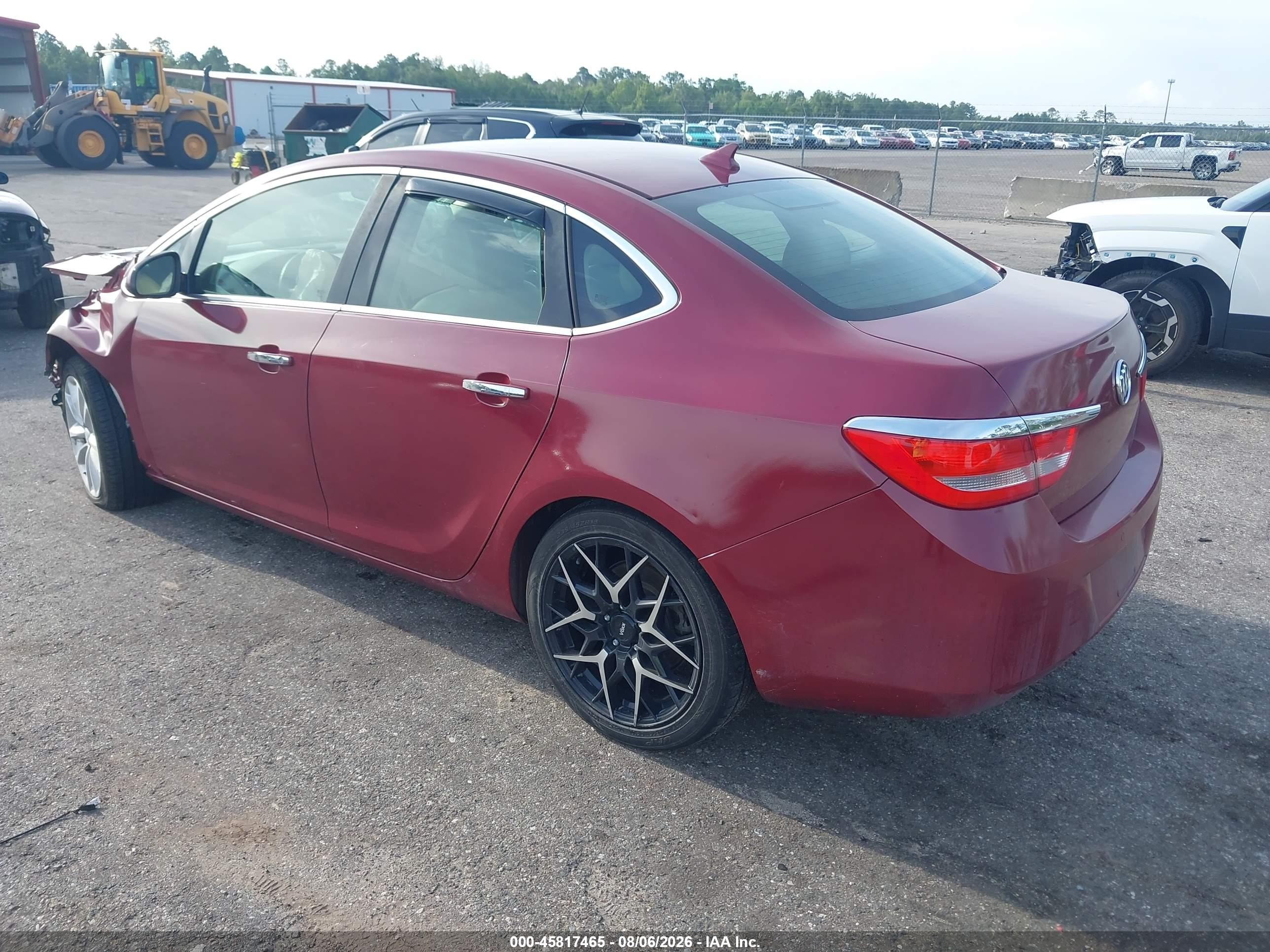 2012 Buick Verano Convenience Group Red vin: 1G4PR5SK9C4201565