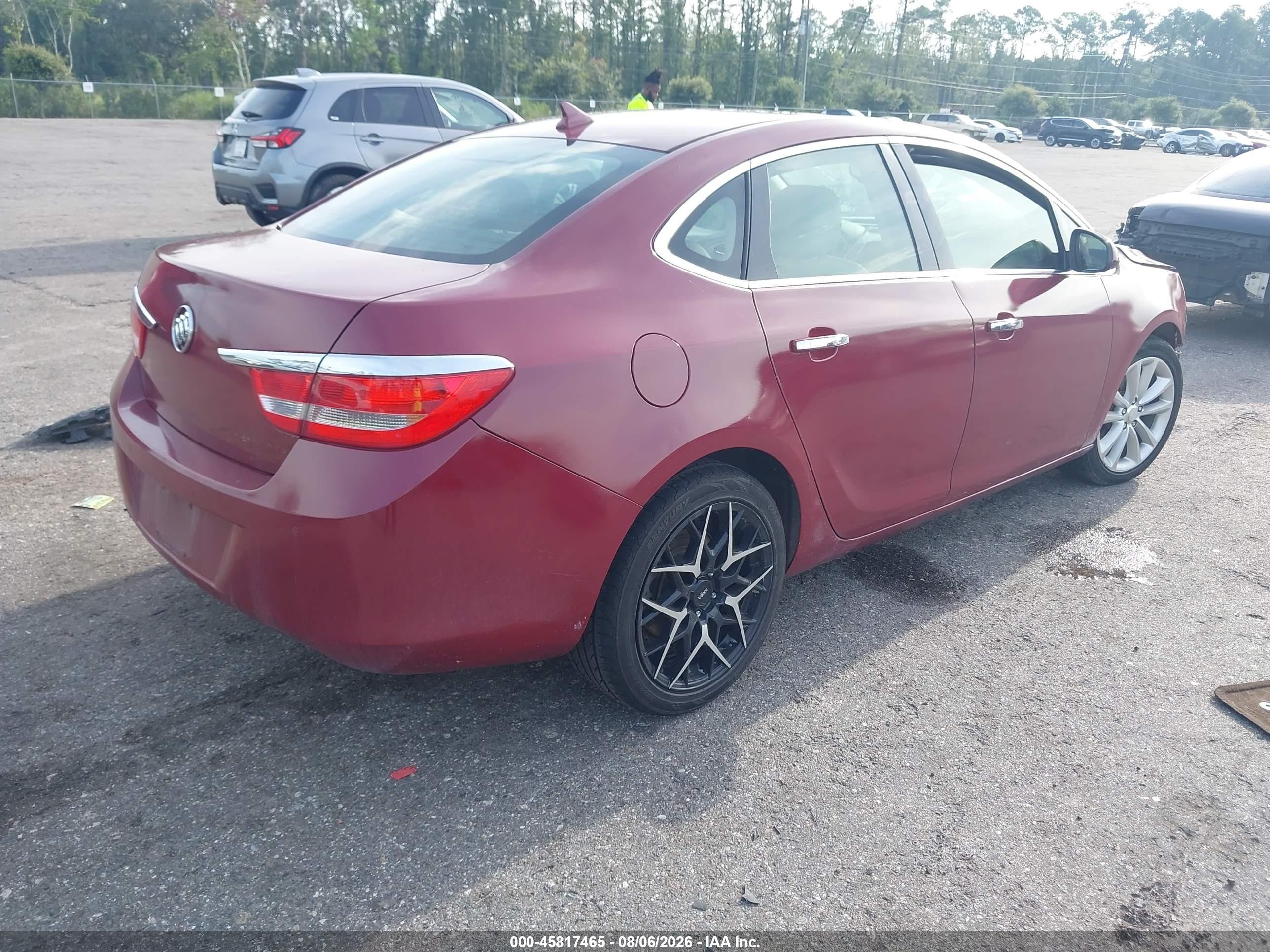 2012 Buick Verano Convenience Group Red vin: 1G4PR5SK9C4201565