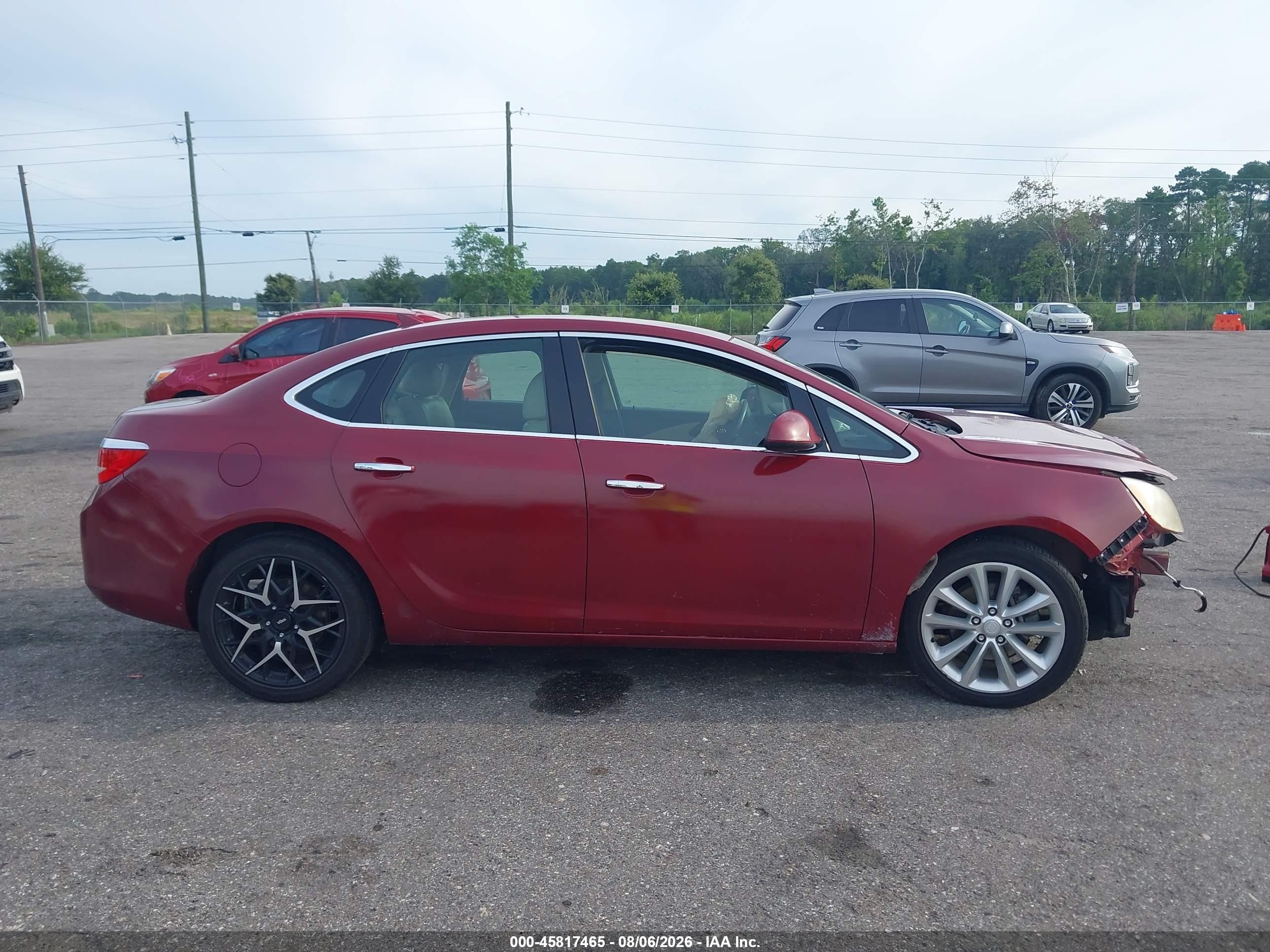 2012 Buick Verano Convenience Group Red vin: 1G4PR5SK9C4201565