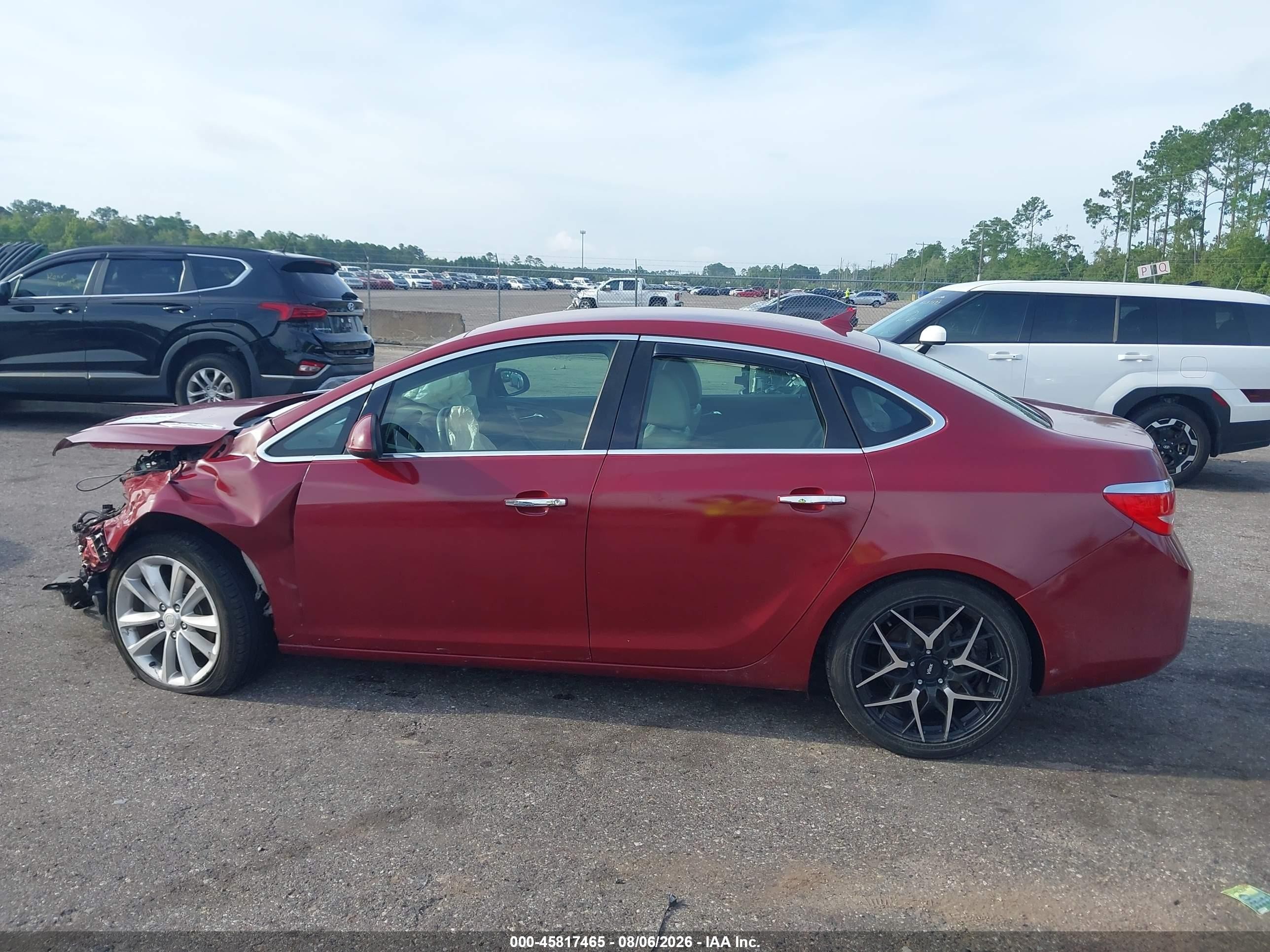 2012 Buick Verano Convenience Group Red vin: 1G4PR5SK9C4201565