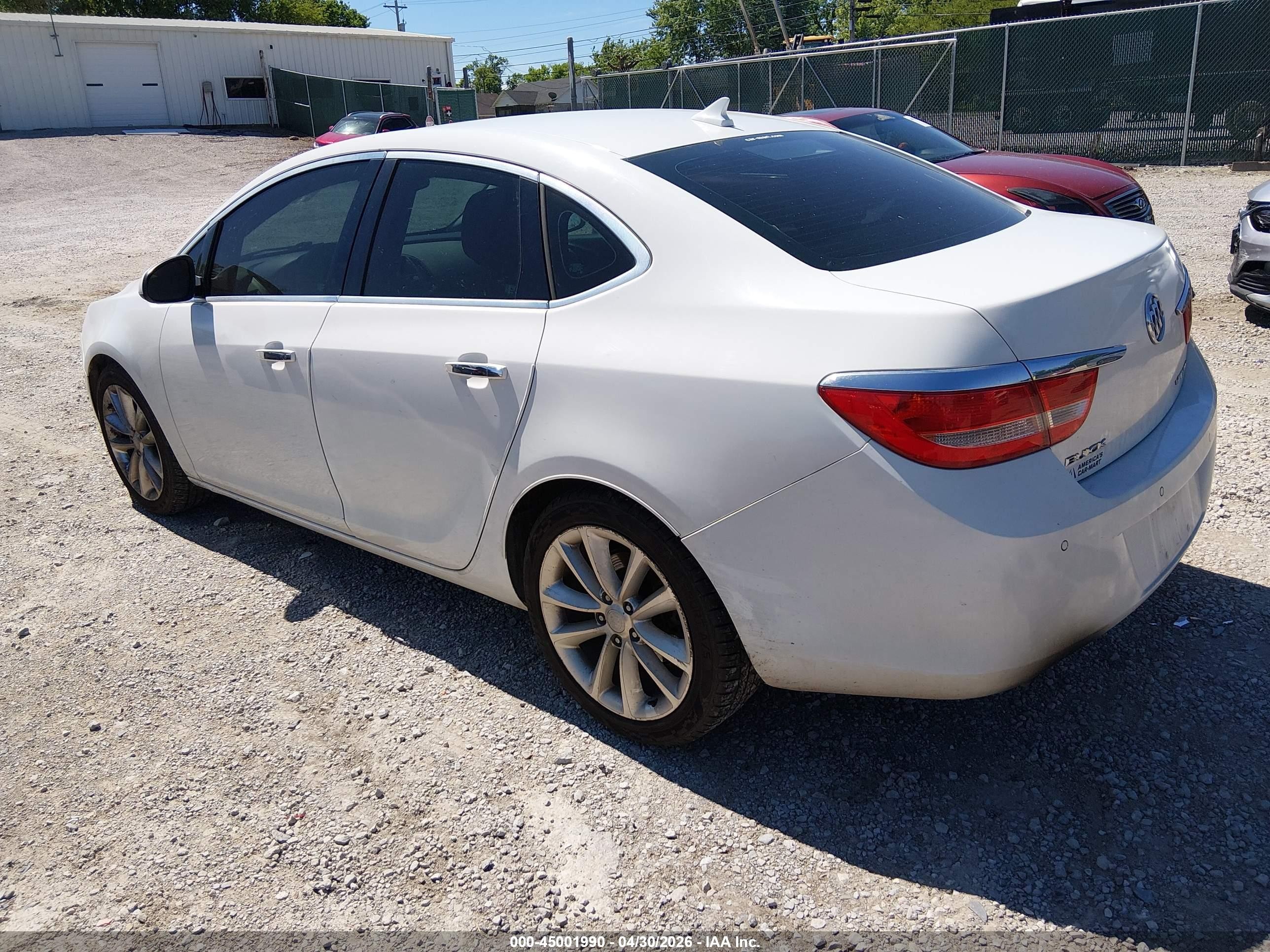 2013 Buick Verano Convenience Group White vin: 1G4PR5SK9D4114802