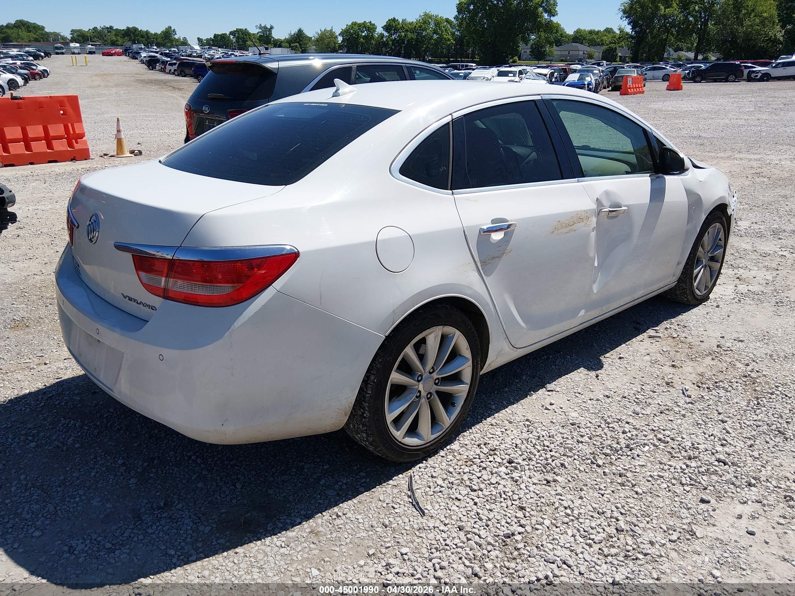 2013 Buick Verano Convenience Group White vin: 1G4PR5SK9D4114802