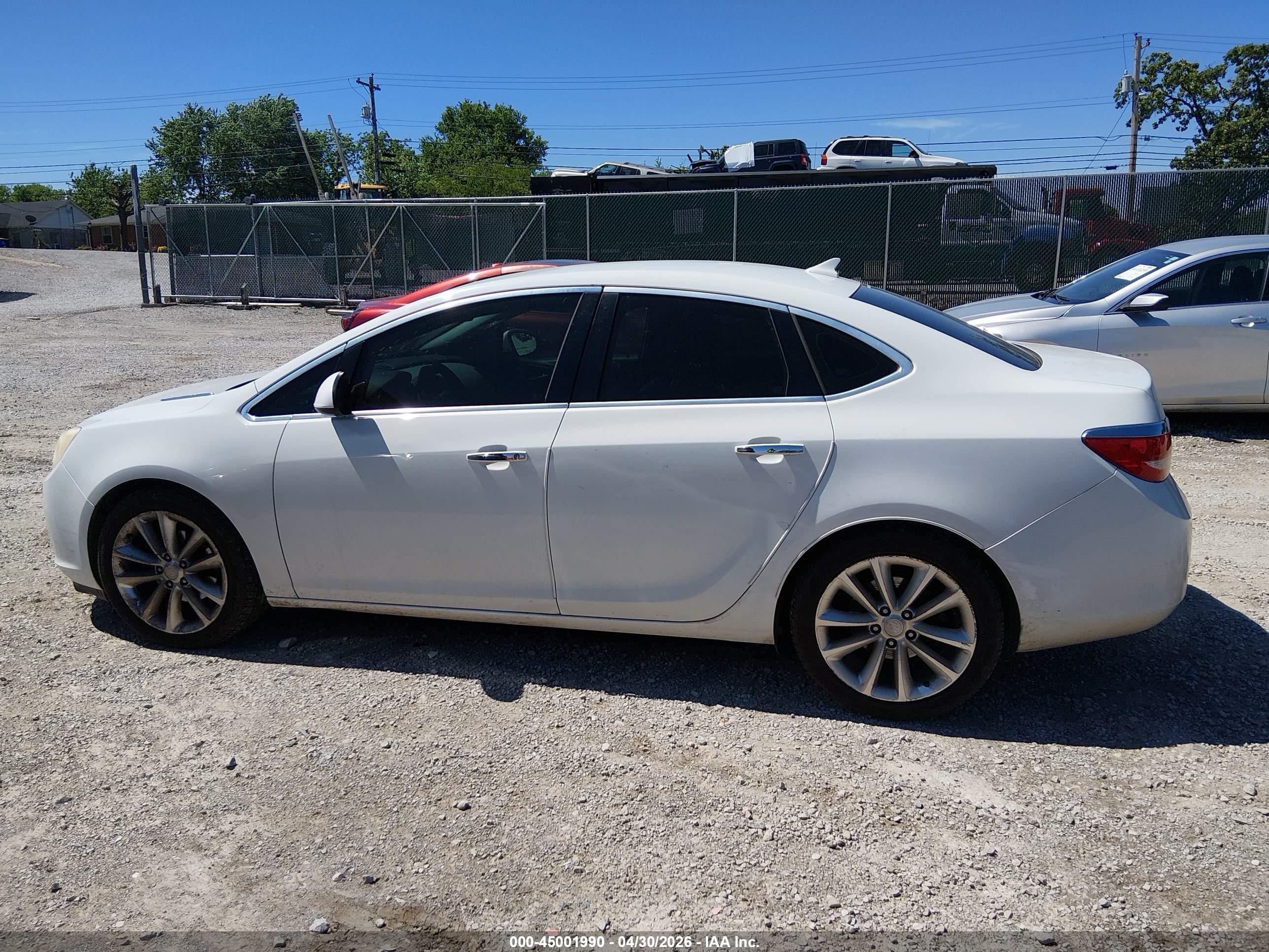 2013 Buick Verano Convenience Group White vin: 1G4PR5SK9D4114802