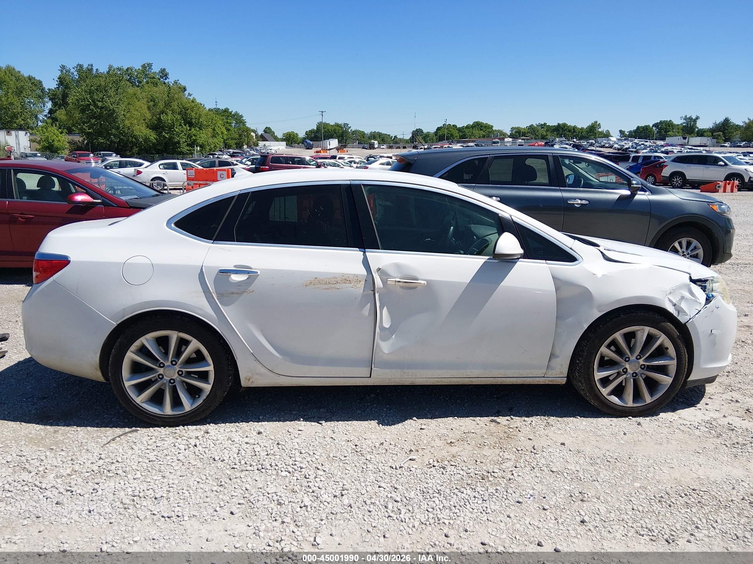 2013 Buick Verano Convenience Group White vin: 1G4PR5SK9D4114802