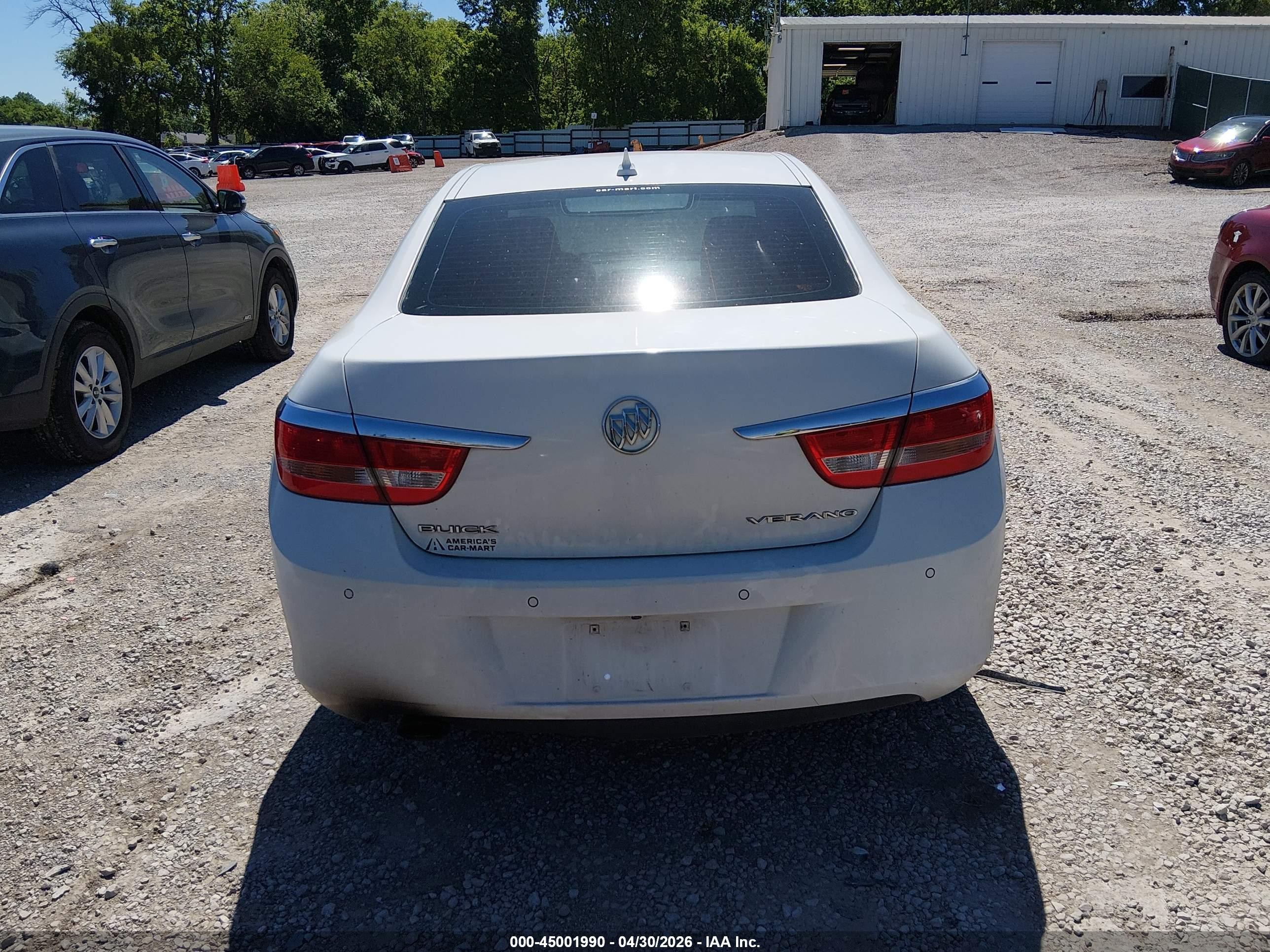 2013 Buick Verano Convenience Group White vin: 1G4PR5SK9D4114802