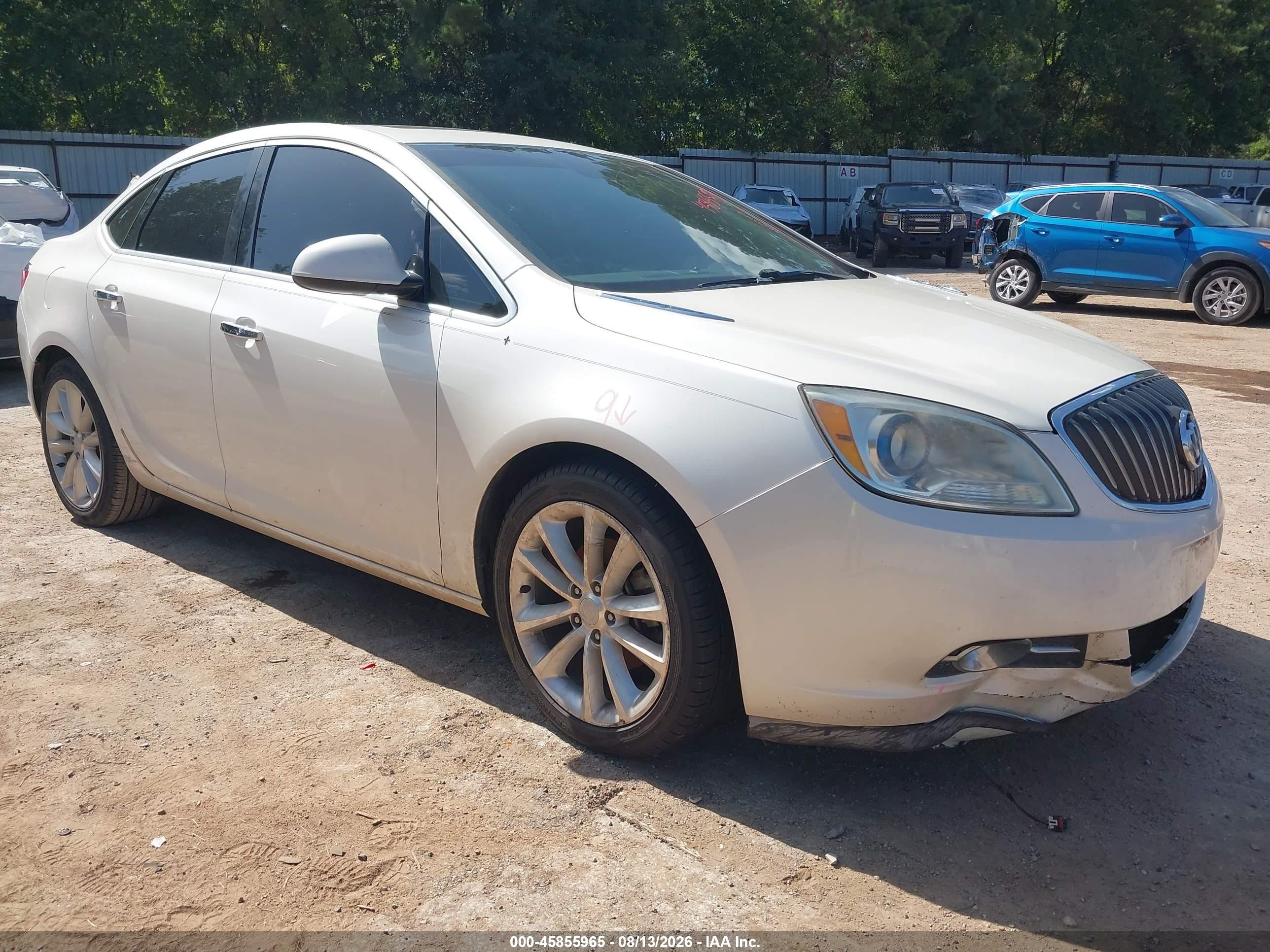2013 Buick Verano Convenience Group White vin: 1G4PR5SK9D4118591