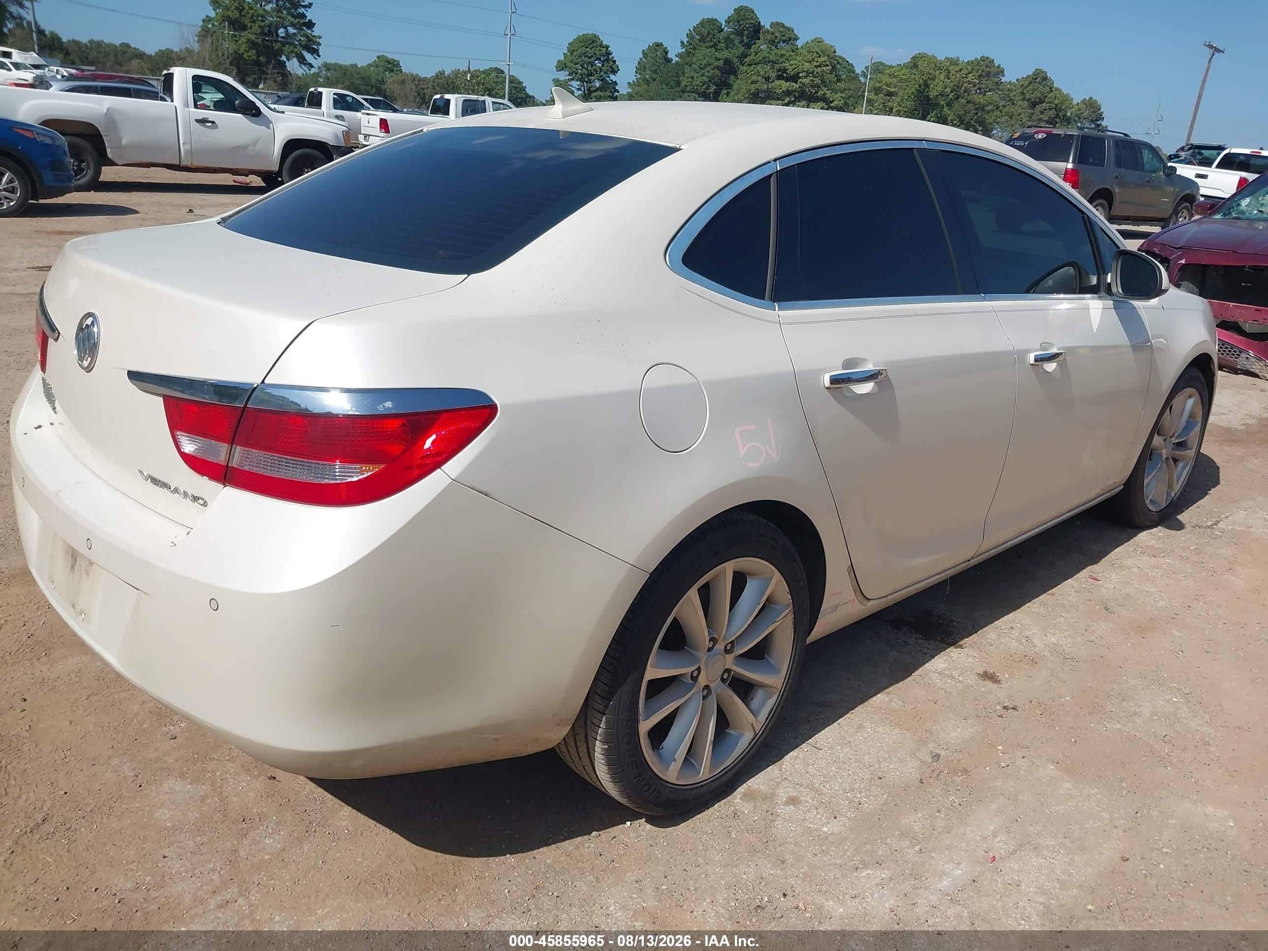 2013 Buick Verano Convenience Group White vin: 1G4PR5SK9D4118591