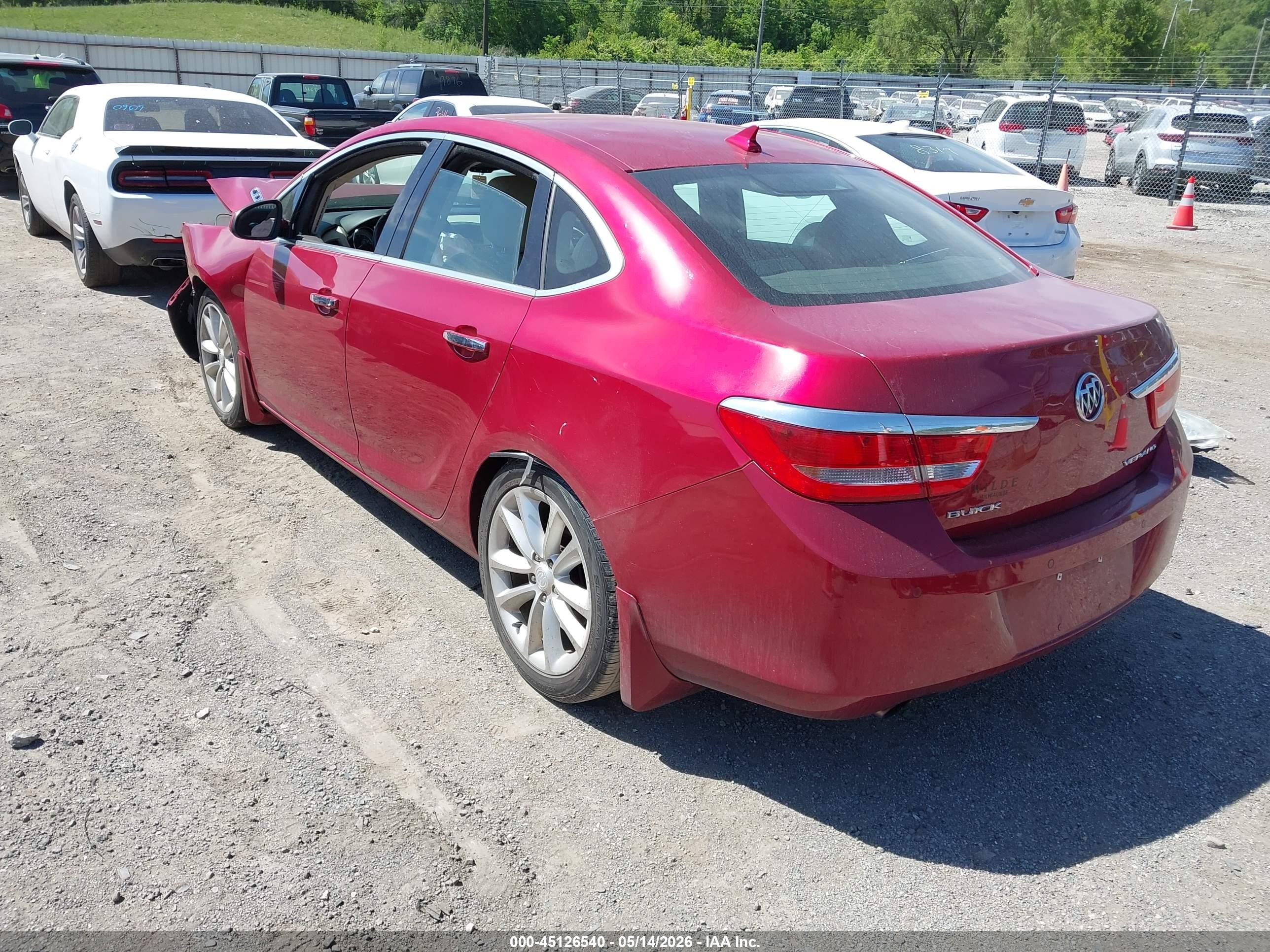 2013 Buick Verano Convenience Group Red vin: 1G4PR5SK9D4146293