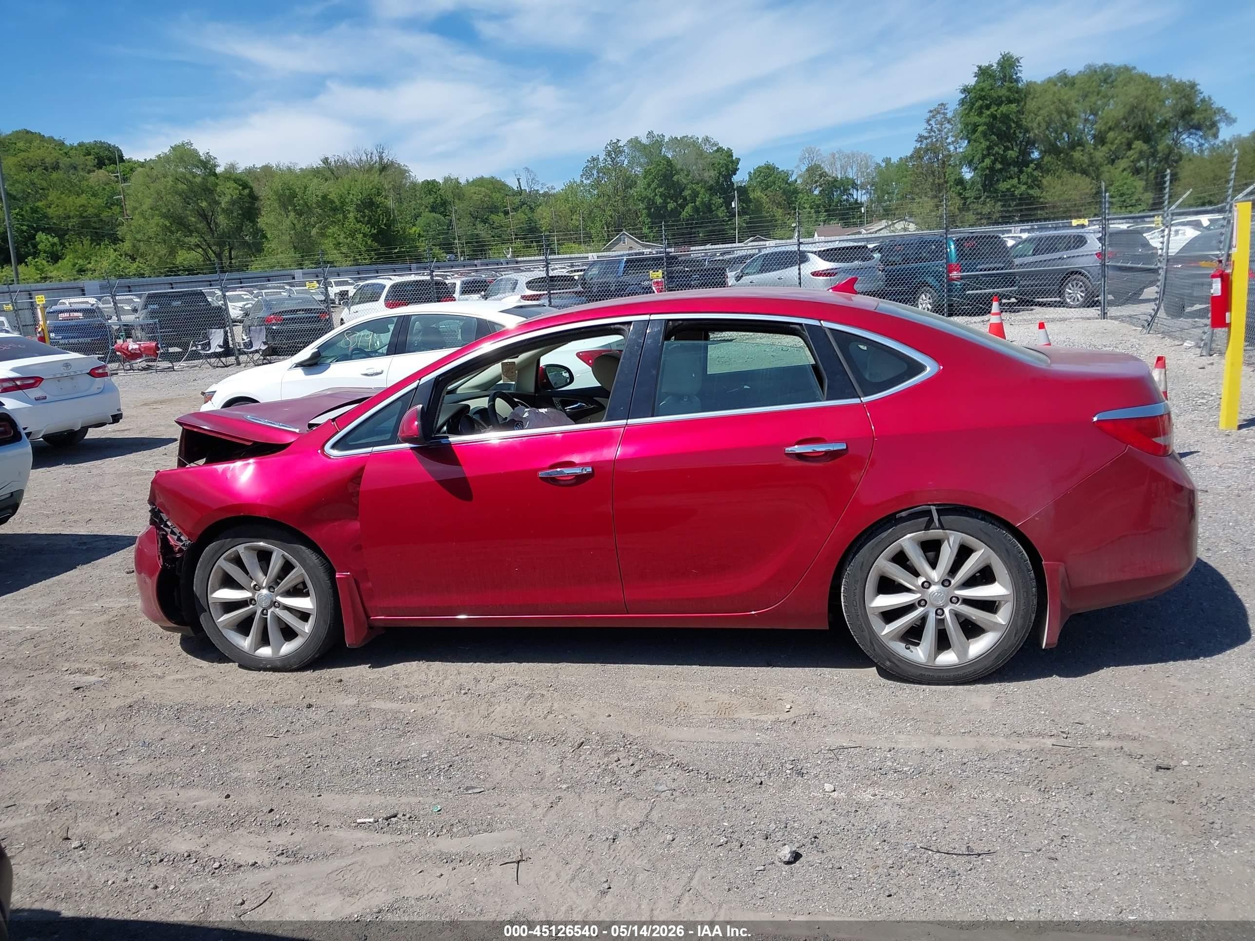 2013 Buick Verano Convenience Group Red vin: 1G4PR5SK9D4146293