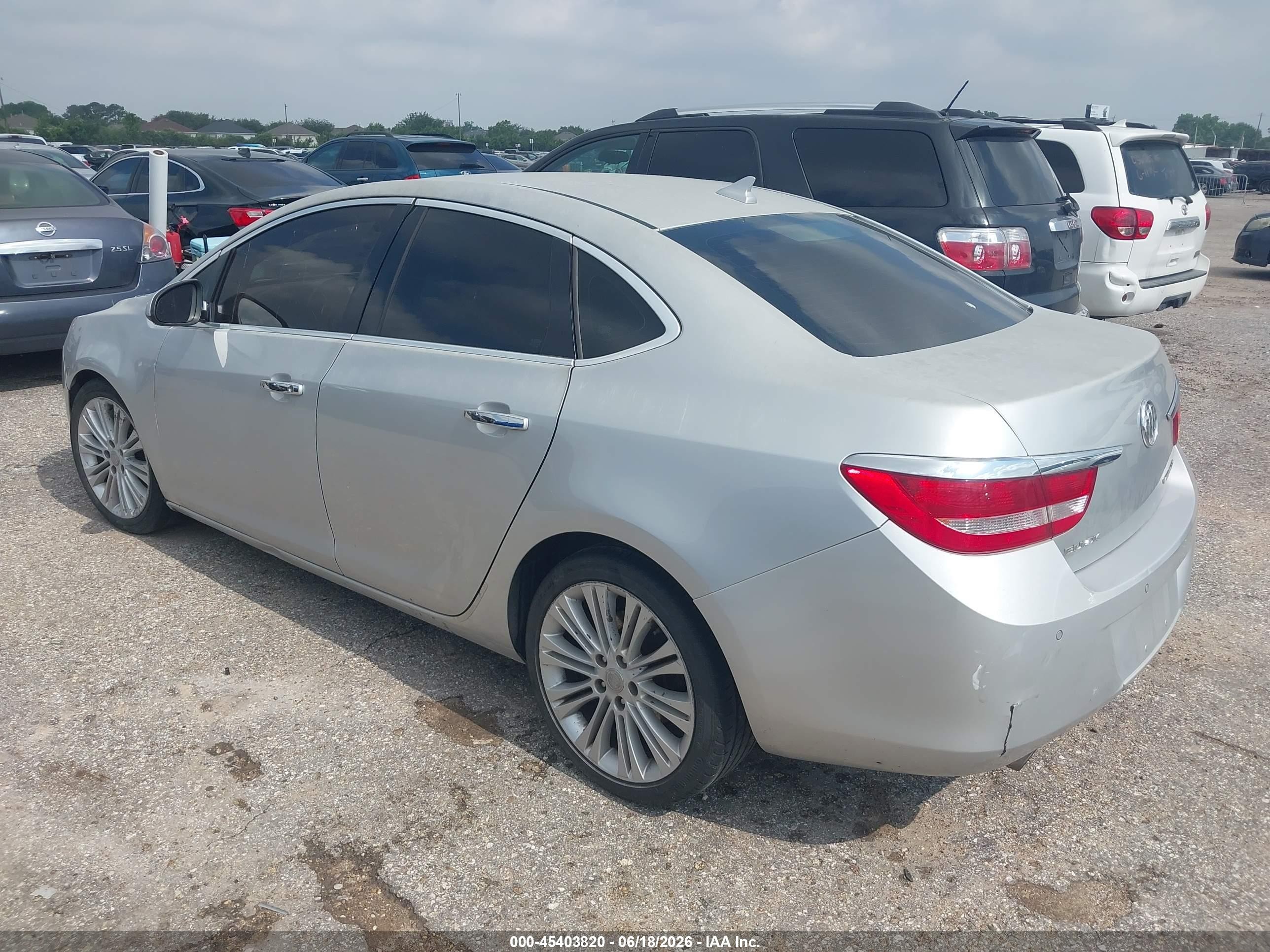 2013 Buick Verano Convenience Group Silver vin: 1G4PR5SK9D4243266