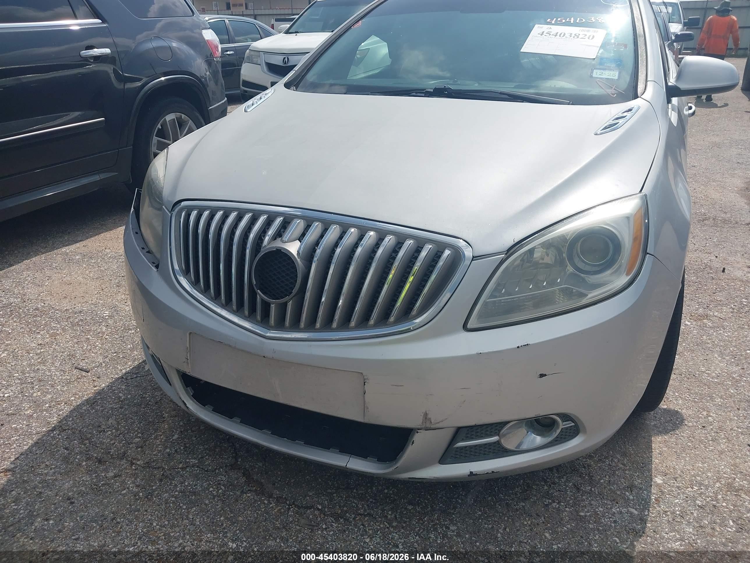 2013 Buick Verano Convenience Group Silver vin: 1G4PR5SK9D4243266