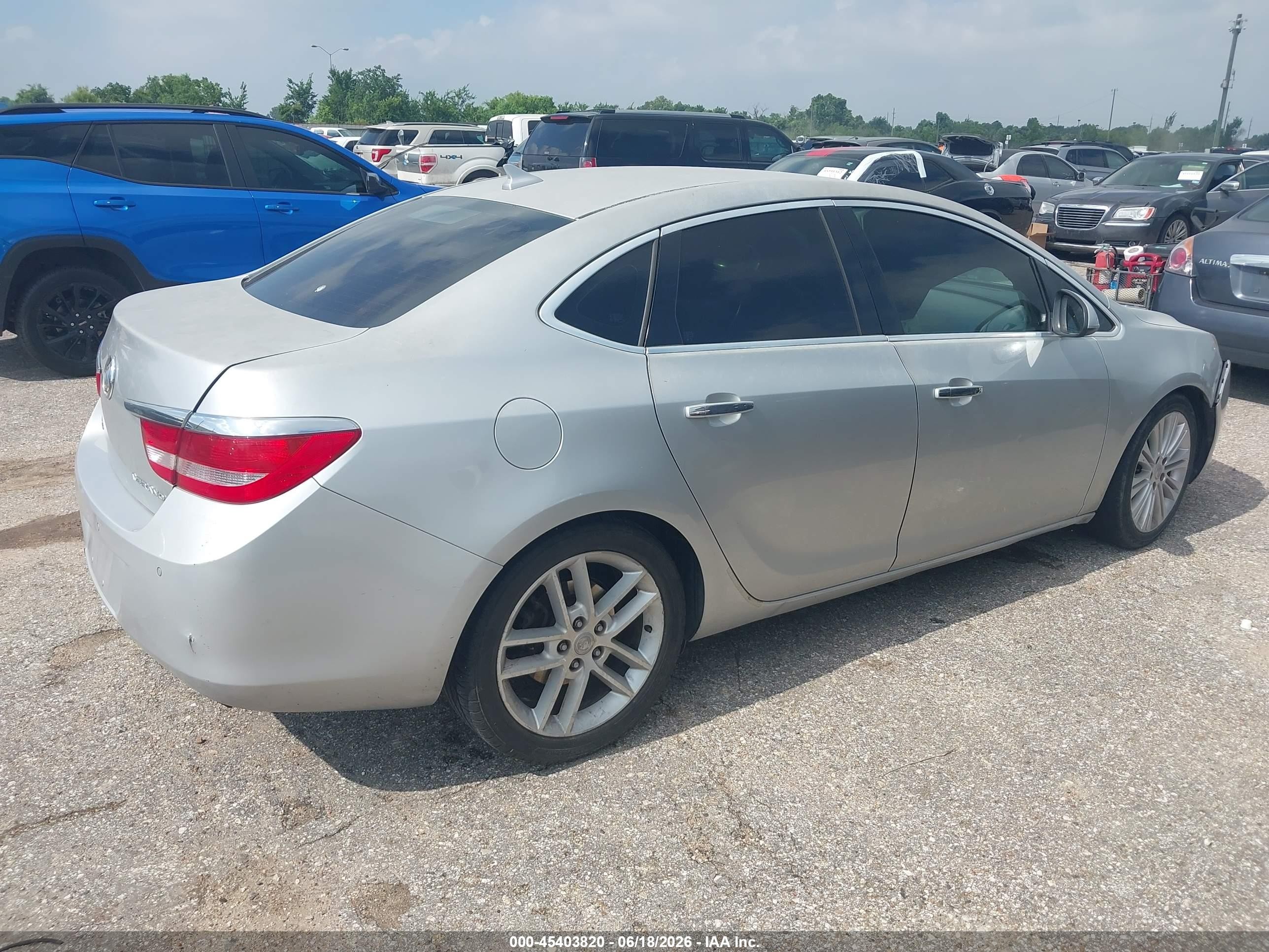 2013 Buick Verano Convenience Group Silver vin: 1G4PR5SK9D4243266