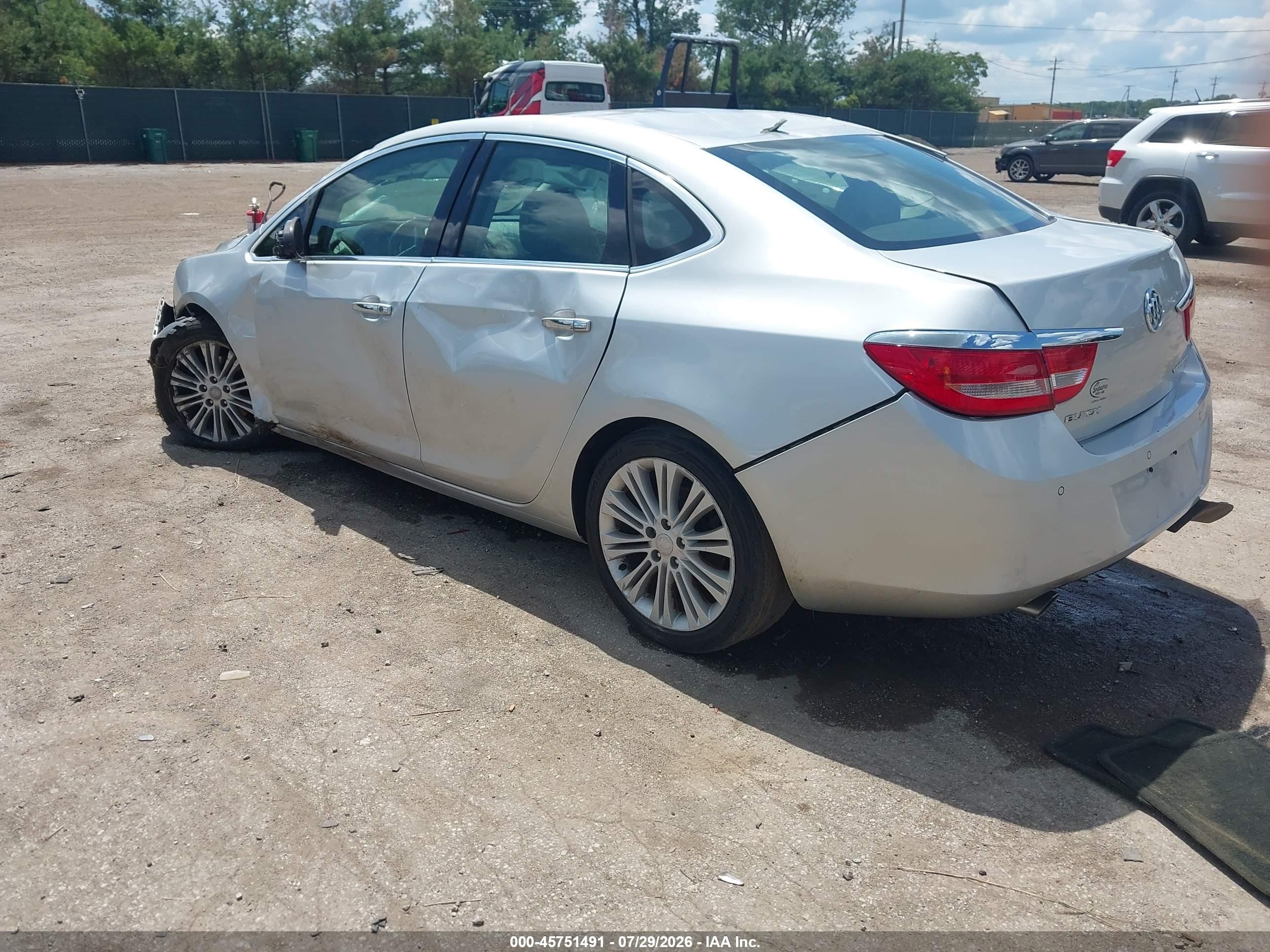 2013 Buick Verano Convenience Group Silver vin: 1G4PR5SK9D4256731