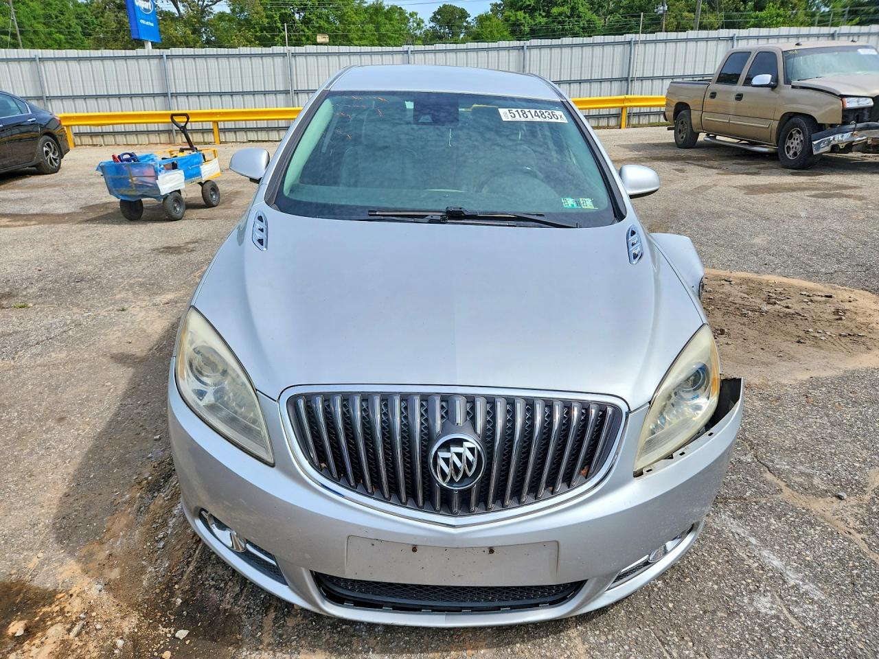 2014 Buick Verano Convenience Серебряный vin: 1G4PR5SK9E4152869