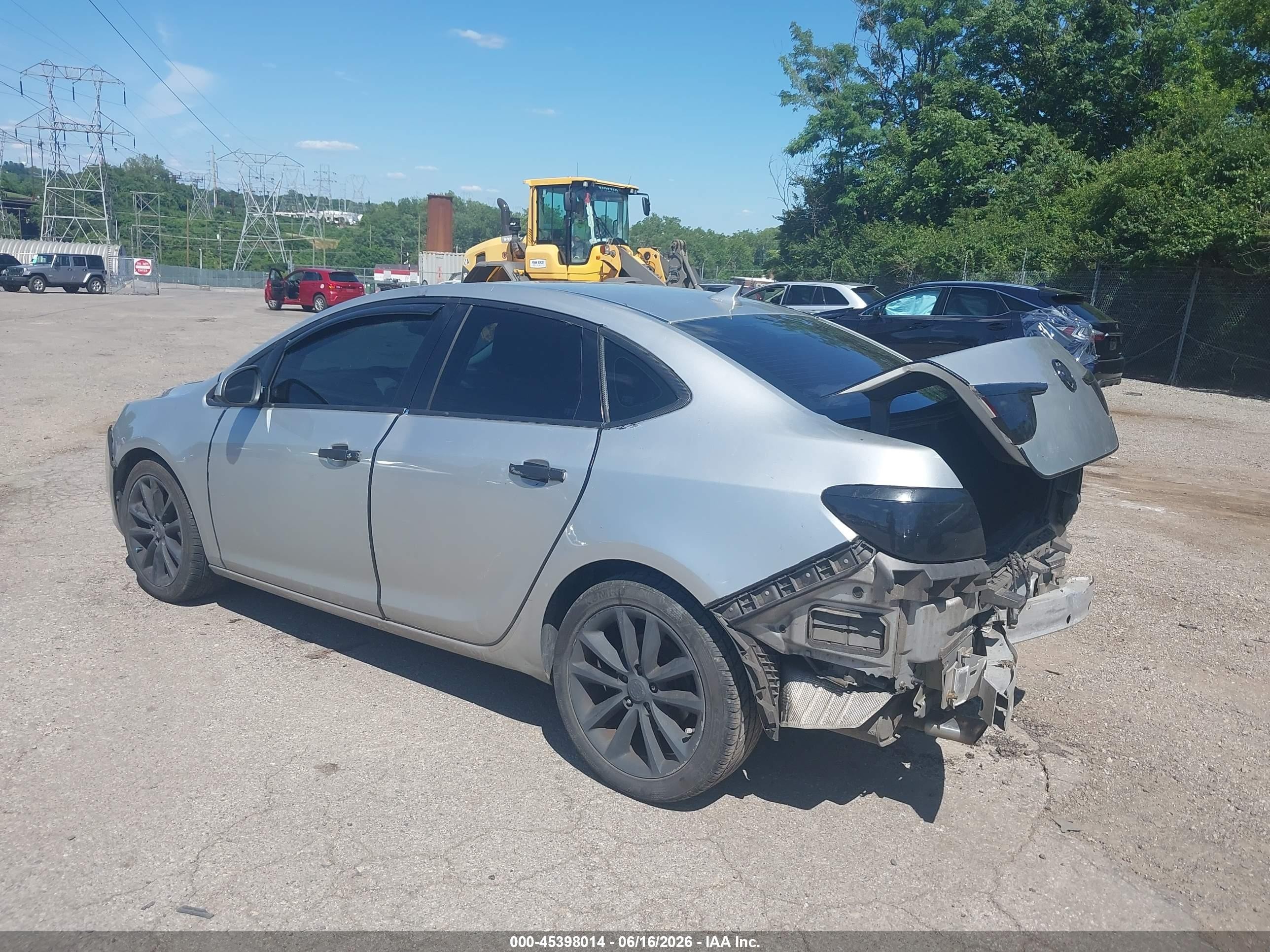 2014 Buick Verano Convenience Group Silver vin: 1G4PR5SK9E4172846