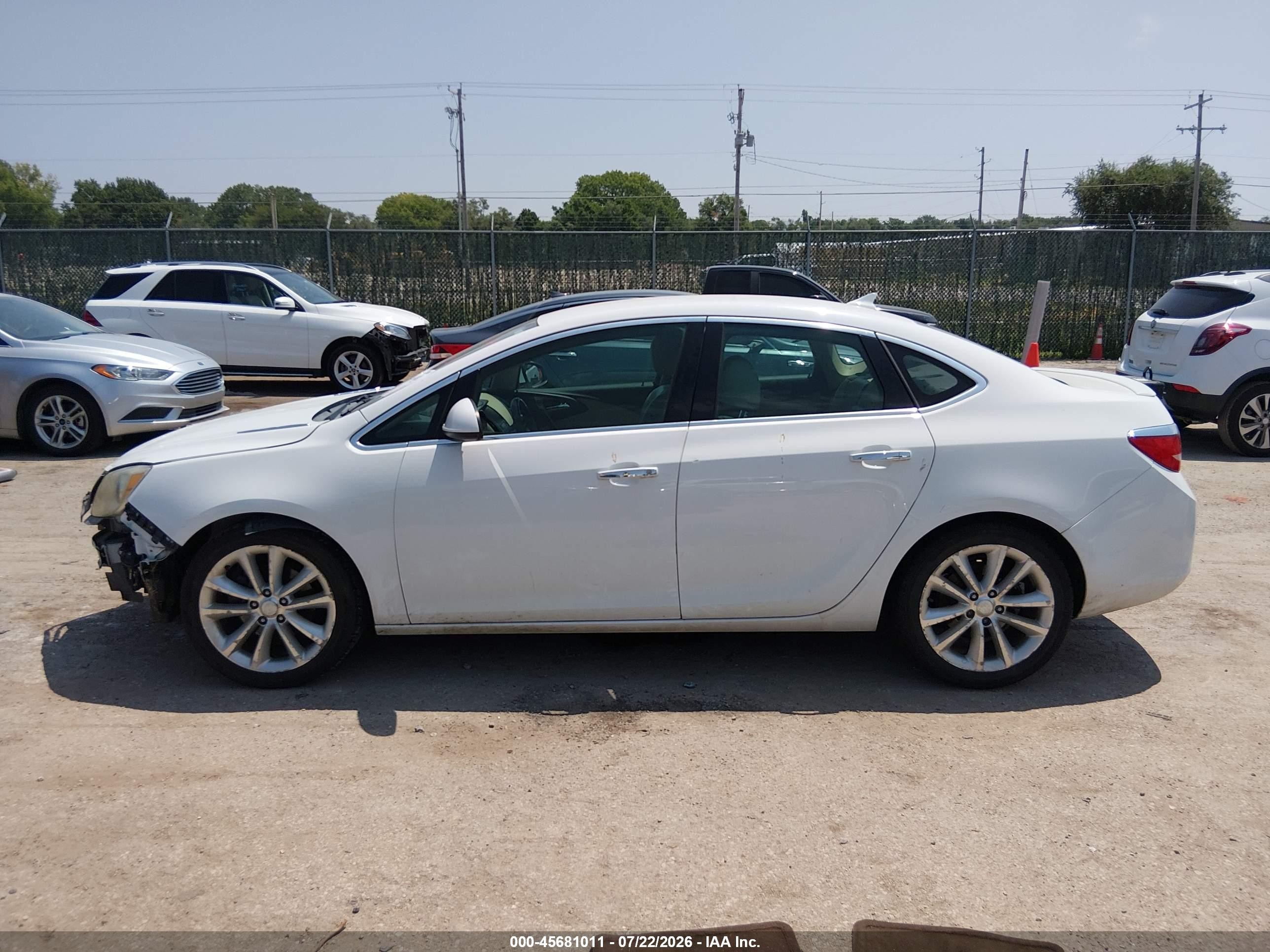2014 Buick Verano Convenience Group White vin: 1G4PR5SK9E4176282