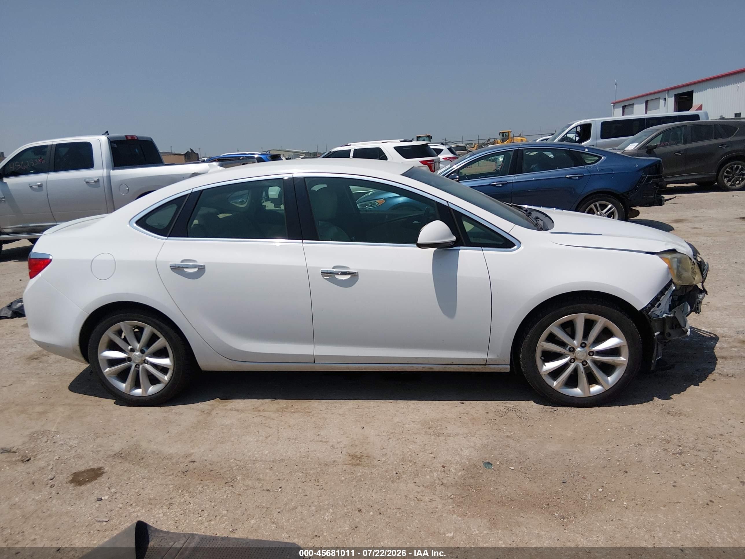 2014 Buick Verano Convenience Group White vin: 1G4PR5SK9E4176282
