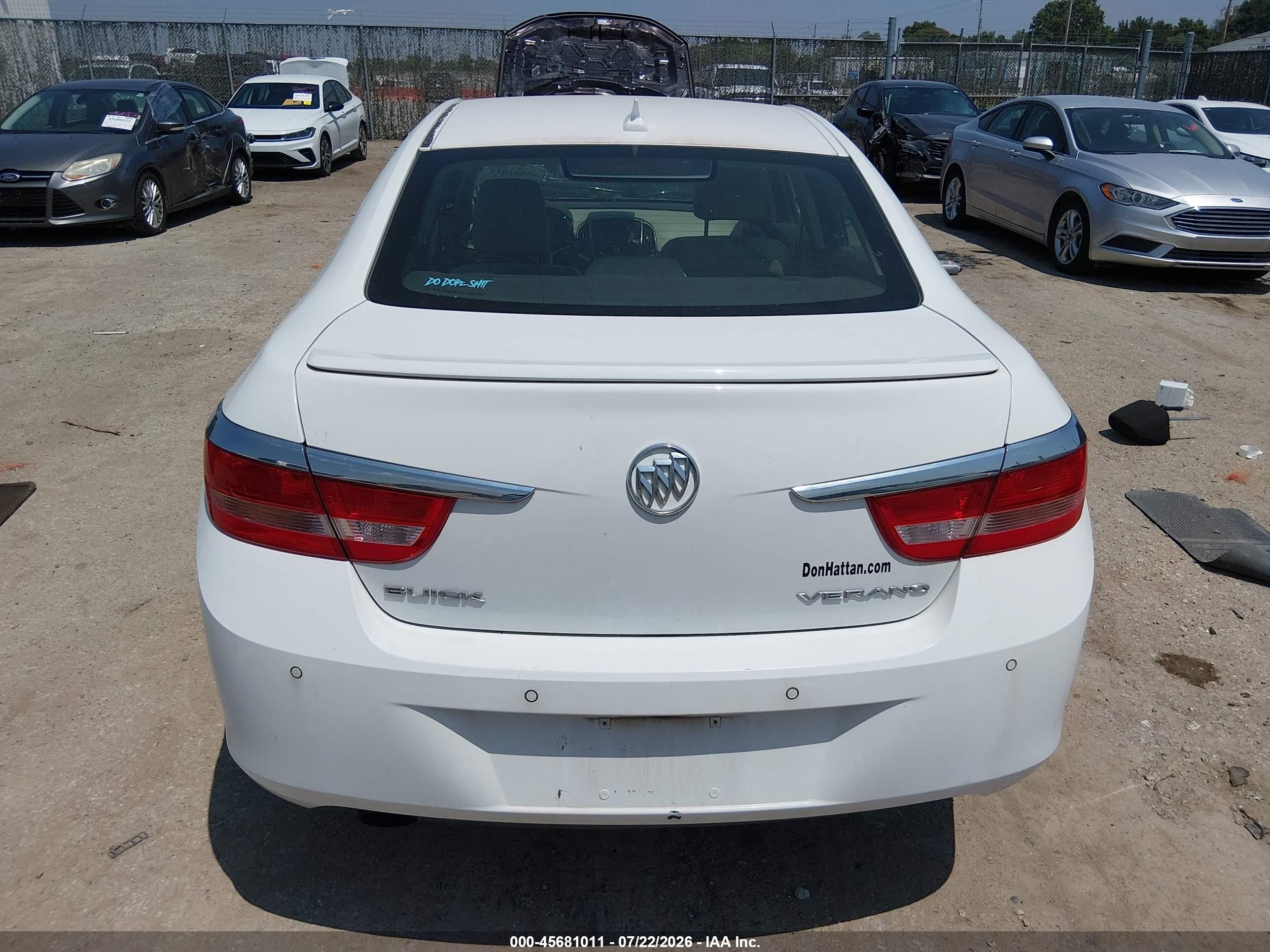 2014 Buick Verano Convenience Group White vin: 1G4PR5SK9E4176282
