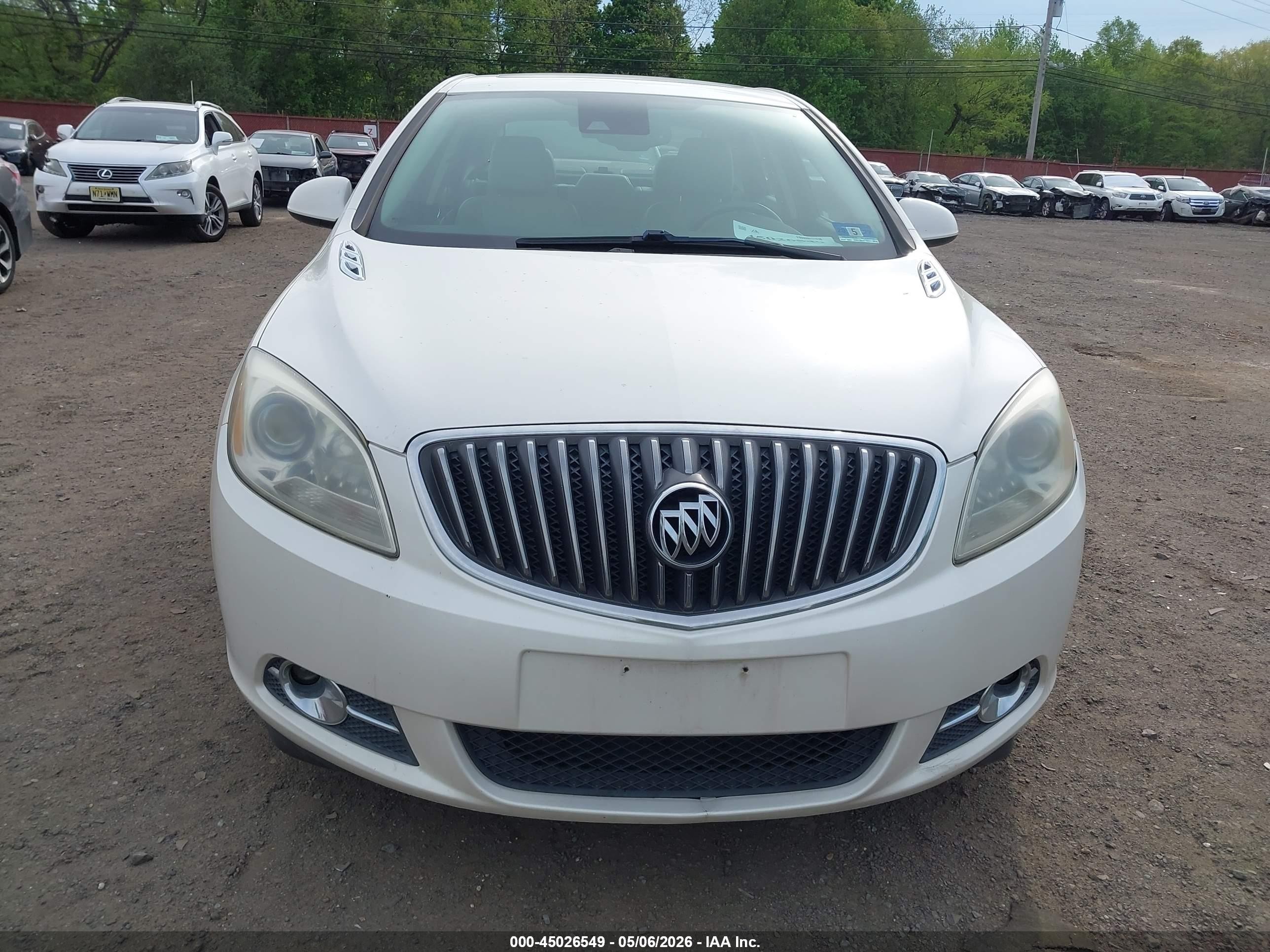 2014 Buick Verano Convenience Group Белый vin: 1G4PR5SK9E4198430
