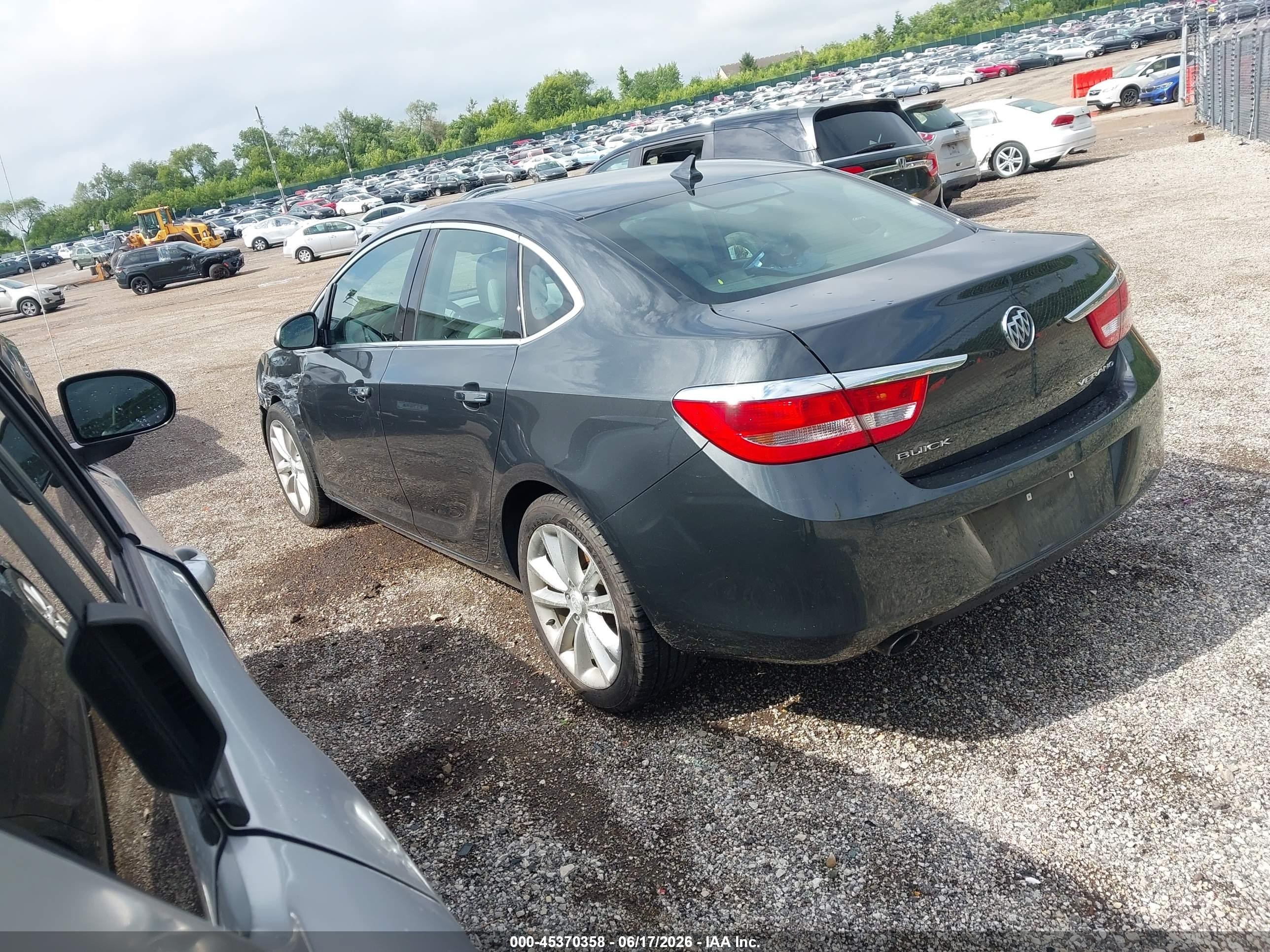 2014 Buick Verano Convenience Group Gray vin: 1G4PR5SK9E4238067