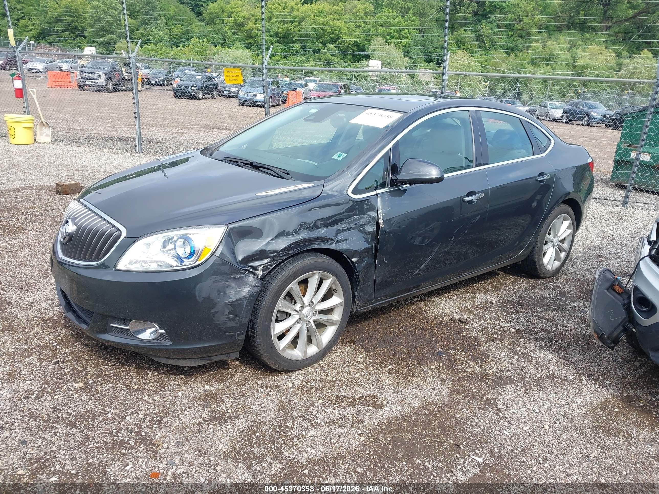 2014 Buick Verano Convenience Group Gray vin: 1G4PR5SK9E4238067