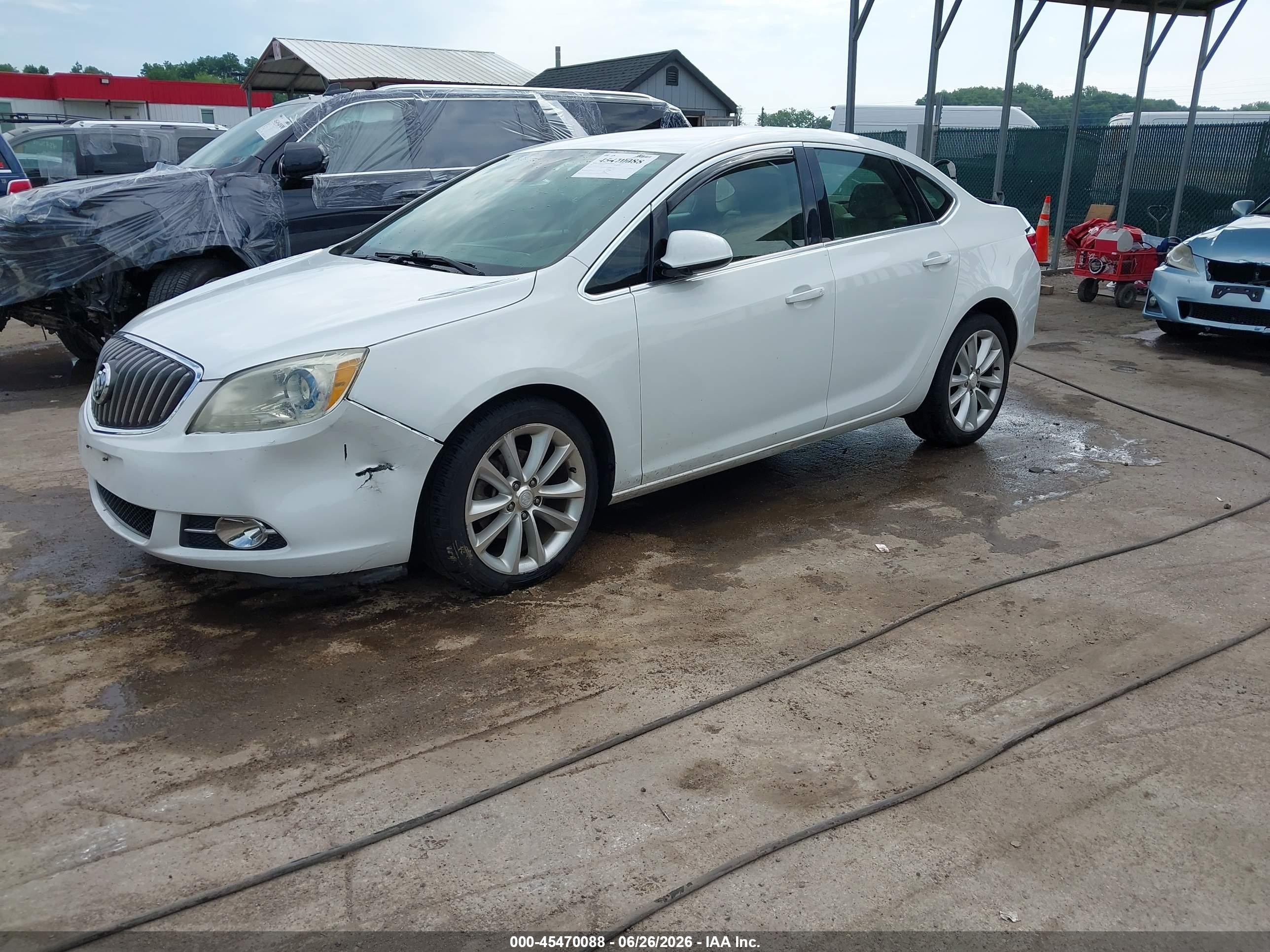 2015 Buick Verano Convenience Group White vin: 1G4PR5SK9F4113832