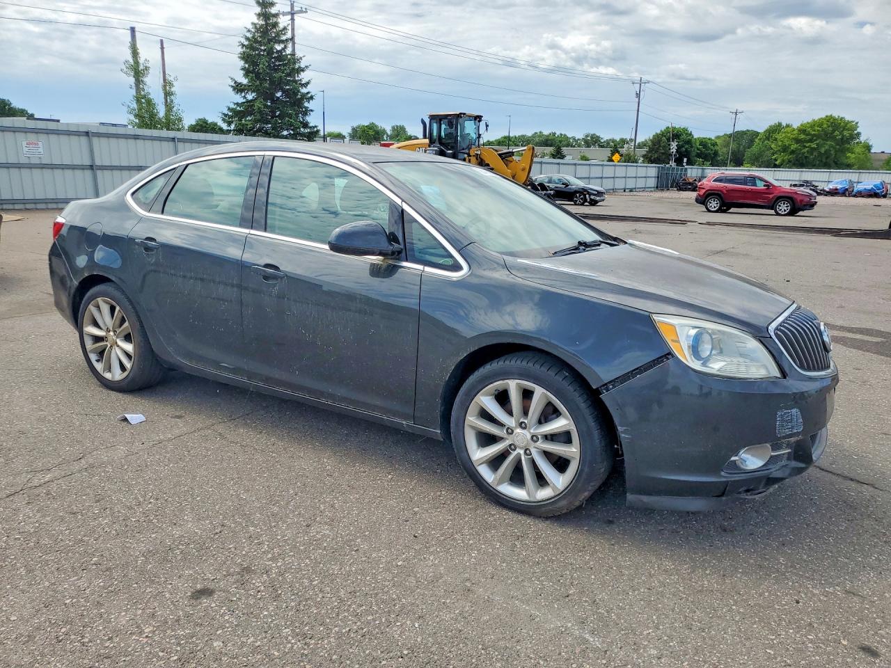 2015 Buick Verano Convenience Gray vin: 1G4PR5SK9F4157085