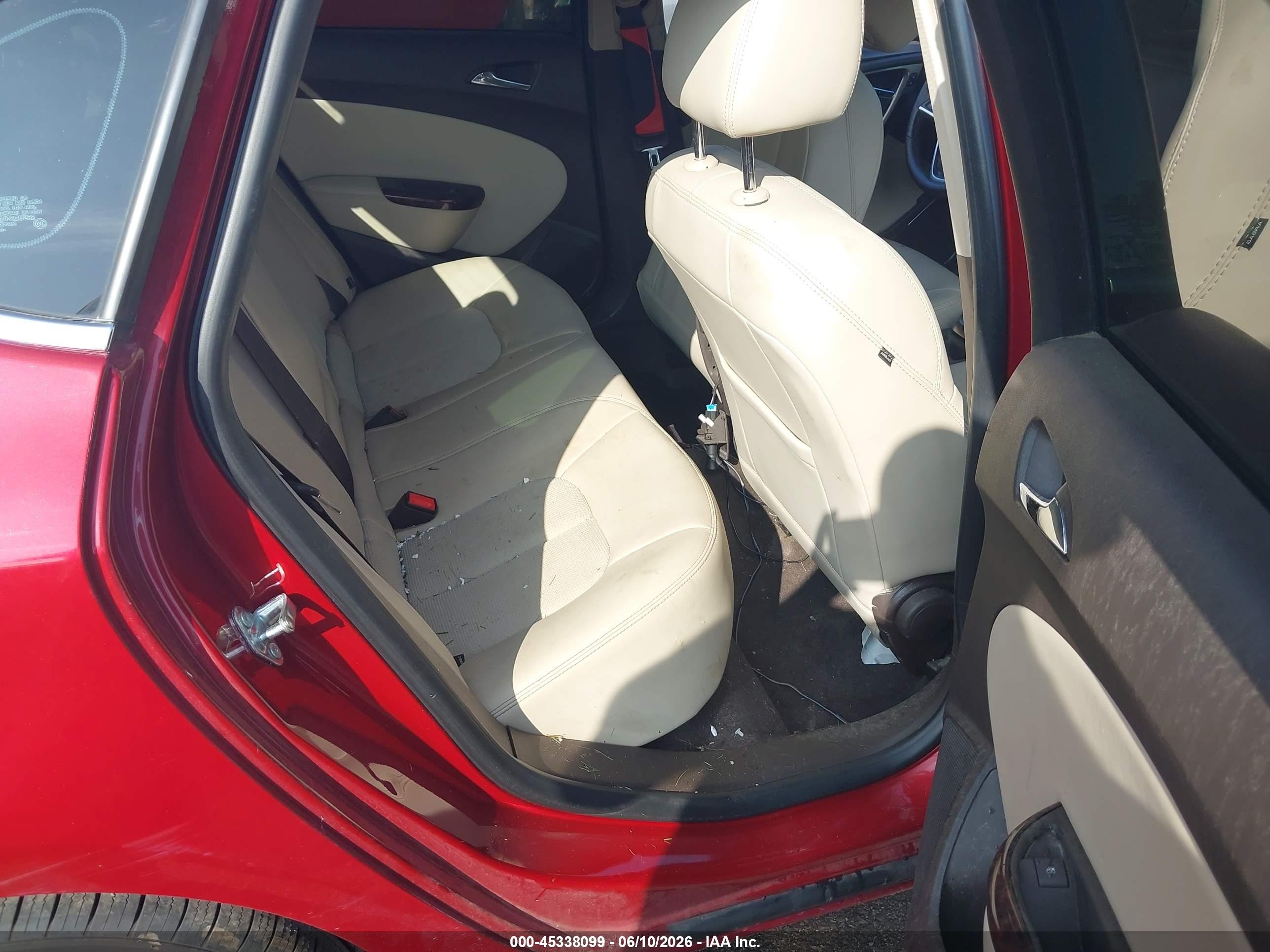2015 Buick Verano Convenience Group Red vin: 1G4PR5SK9F4188563